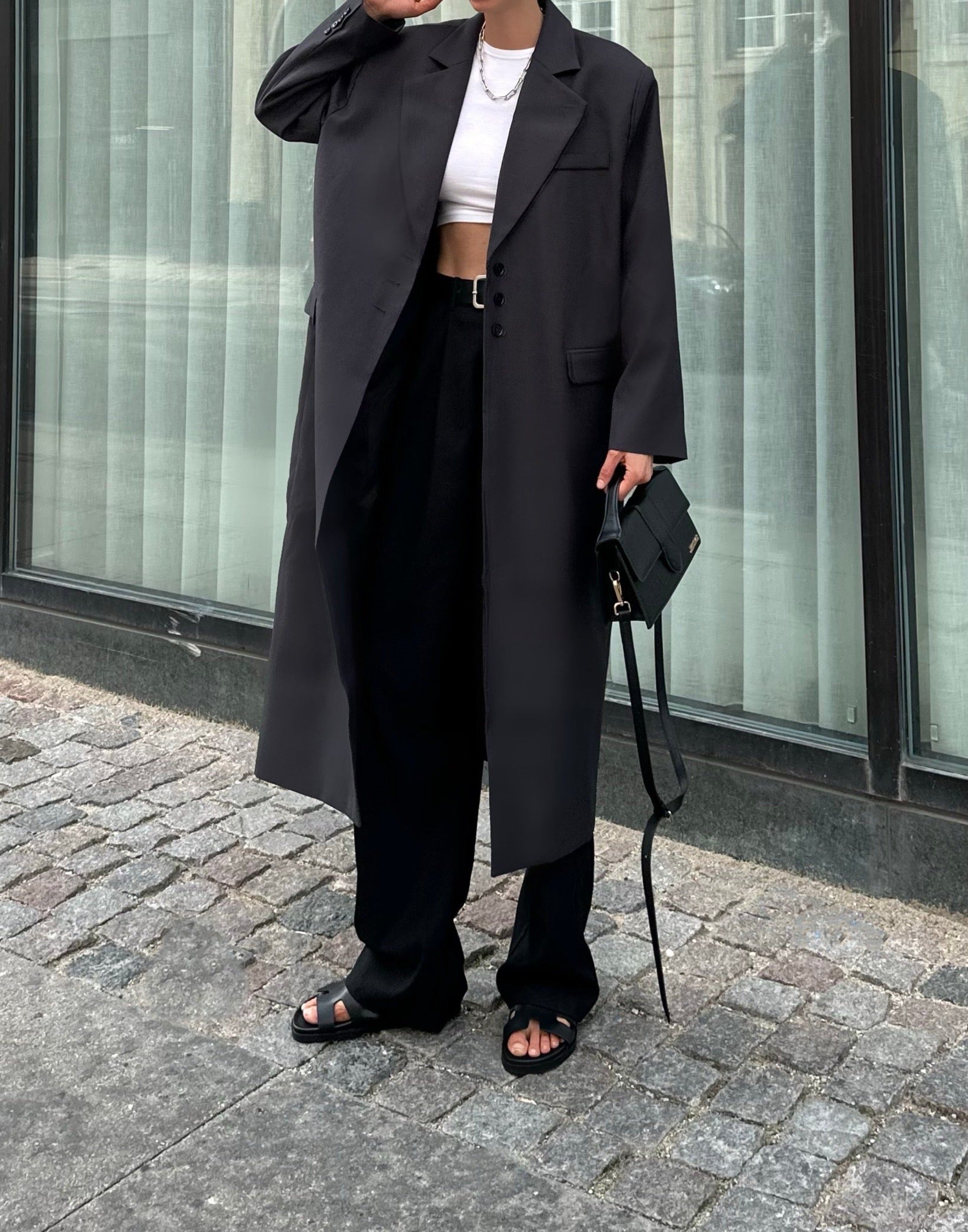 BOWIE COAT | dark grey