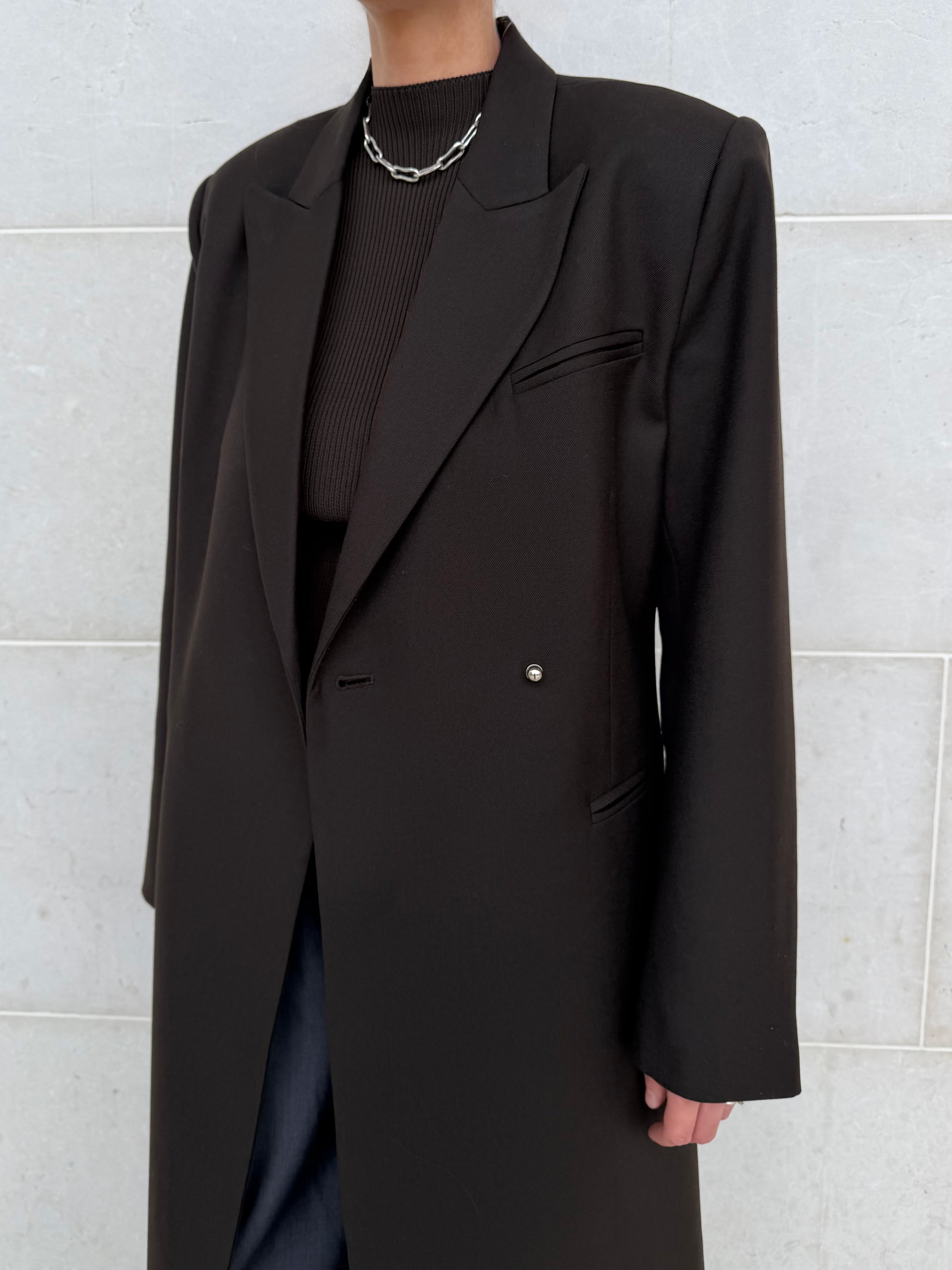 MALU BLAZER | espresso