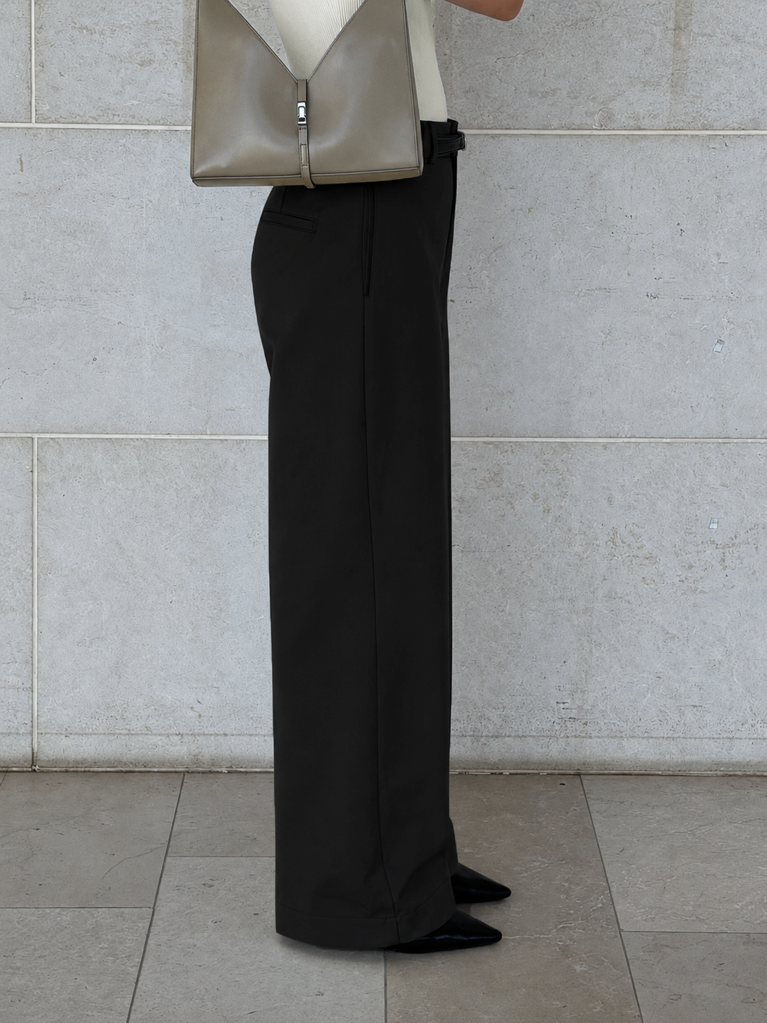 BLAKE COTTON PANTS | black