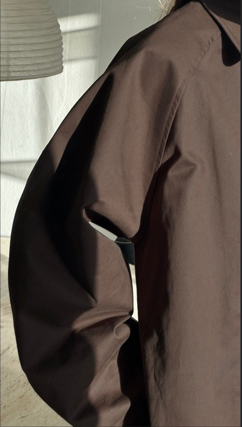 BRAX CARCOAT | dark brown