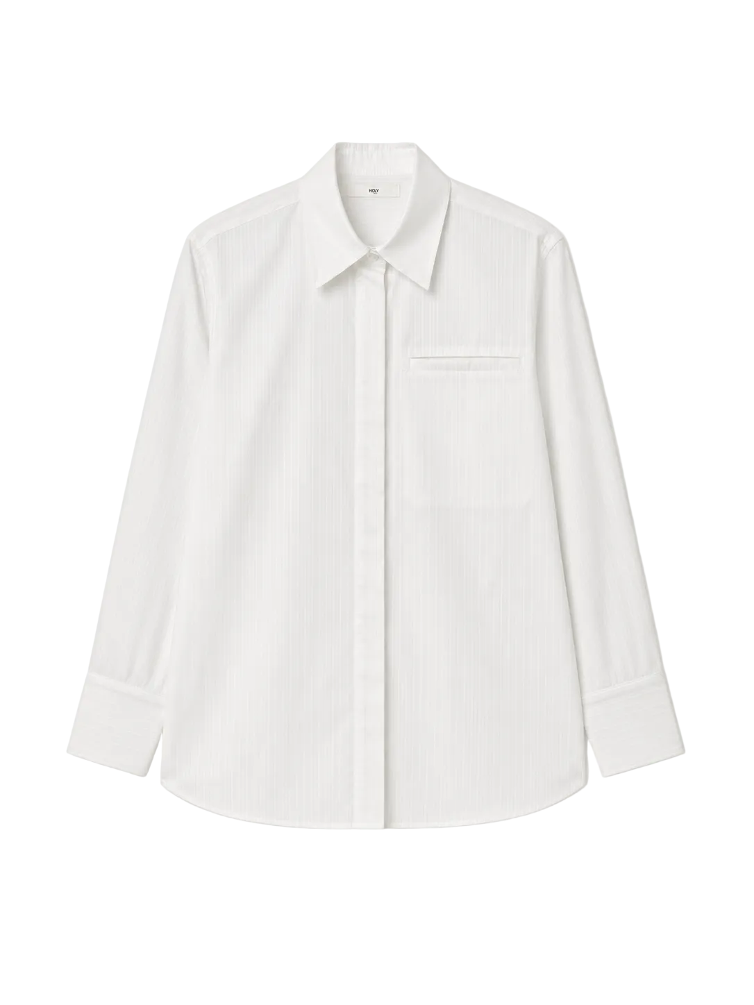 KAI SHIRT | white shadow stripe