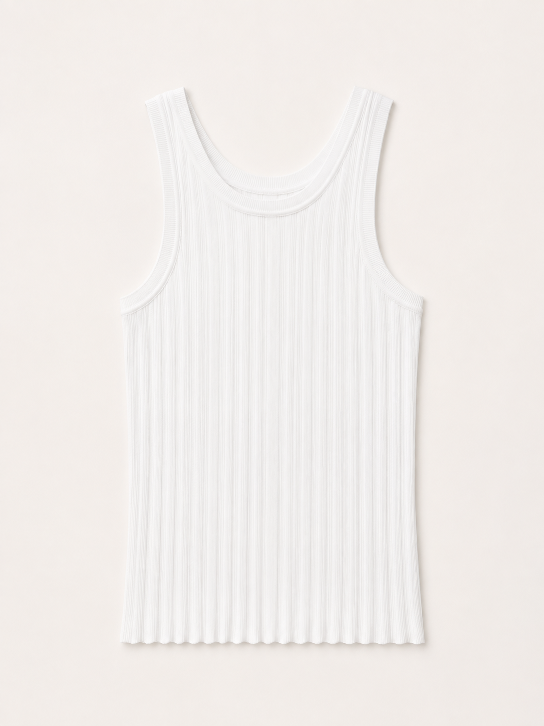 FLOW TANK TOP | pure white