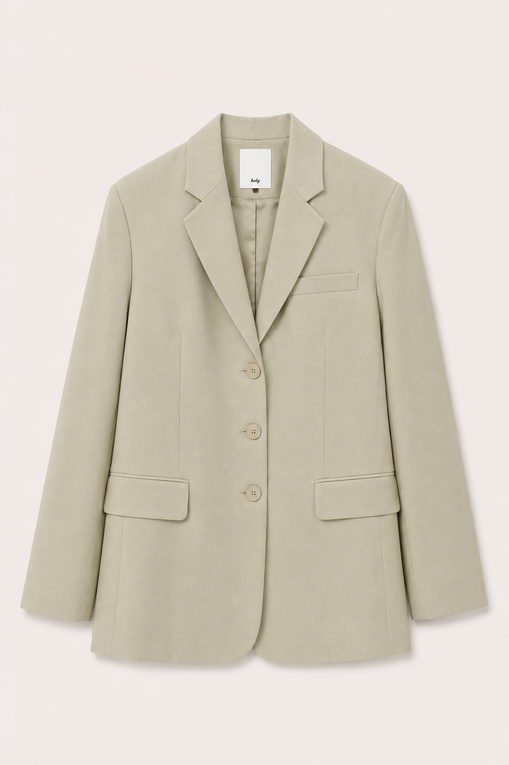 MAEVE BOXY BLAZER | light olive