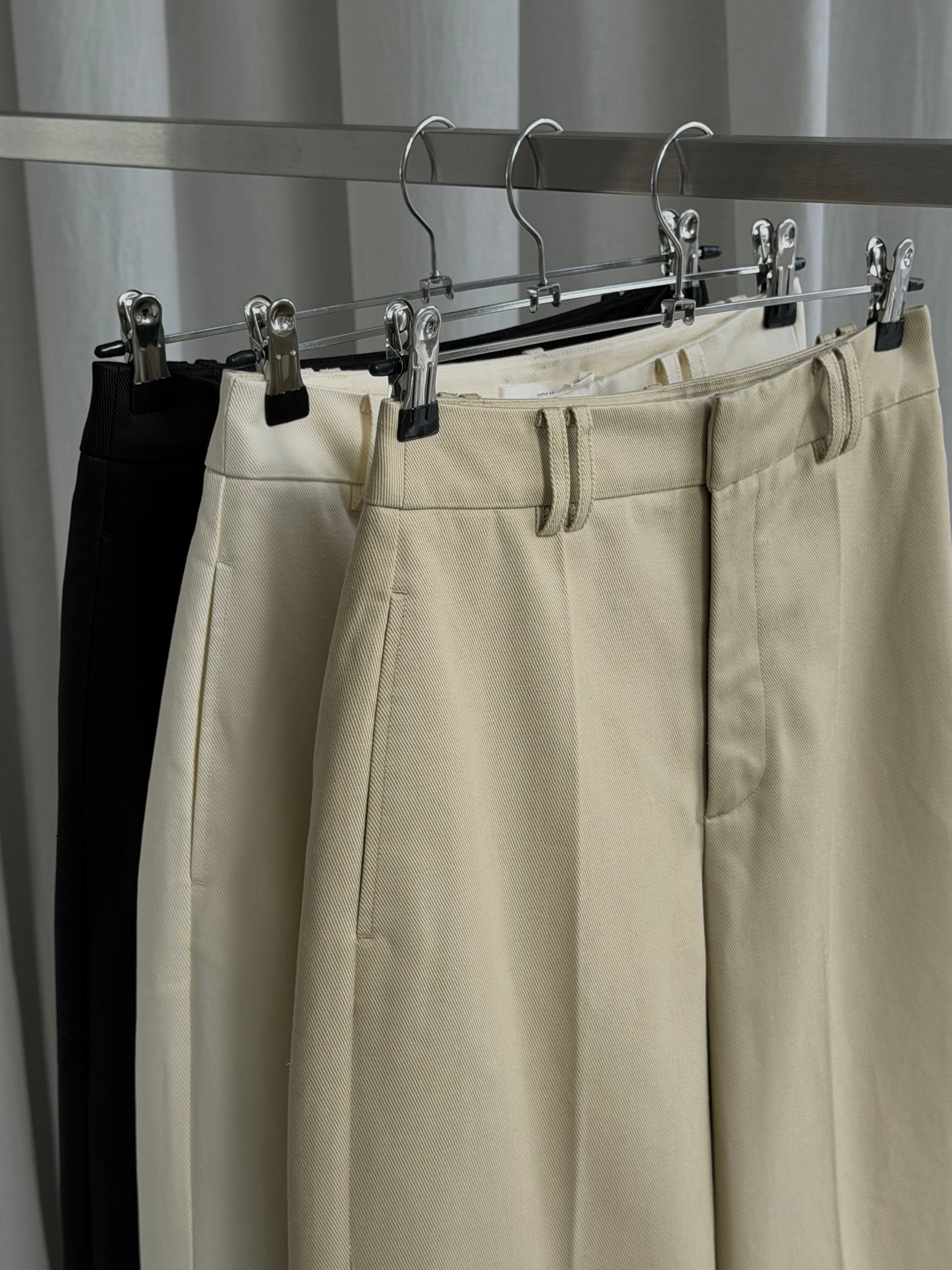 BLAKE COTTON PANTS | black