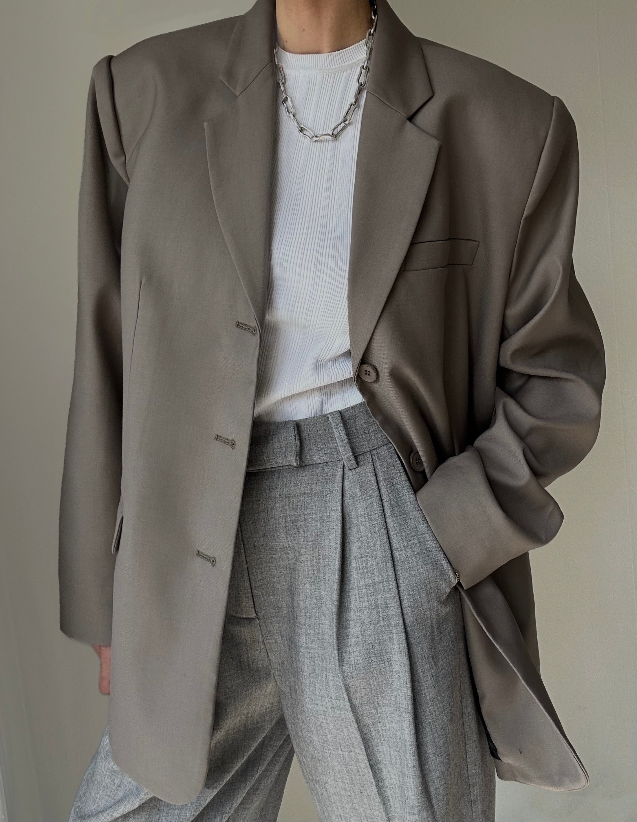 MAEVE PANTS | melange grey