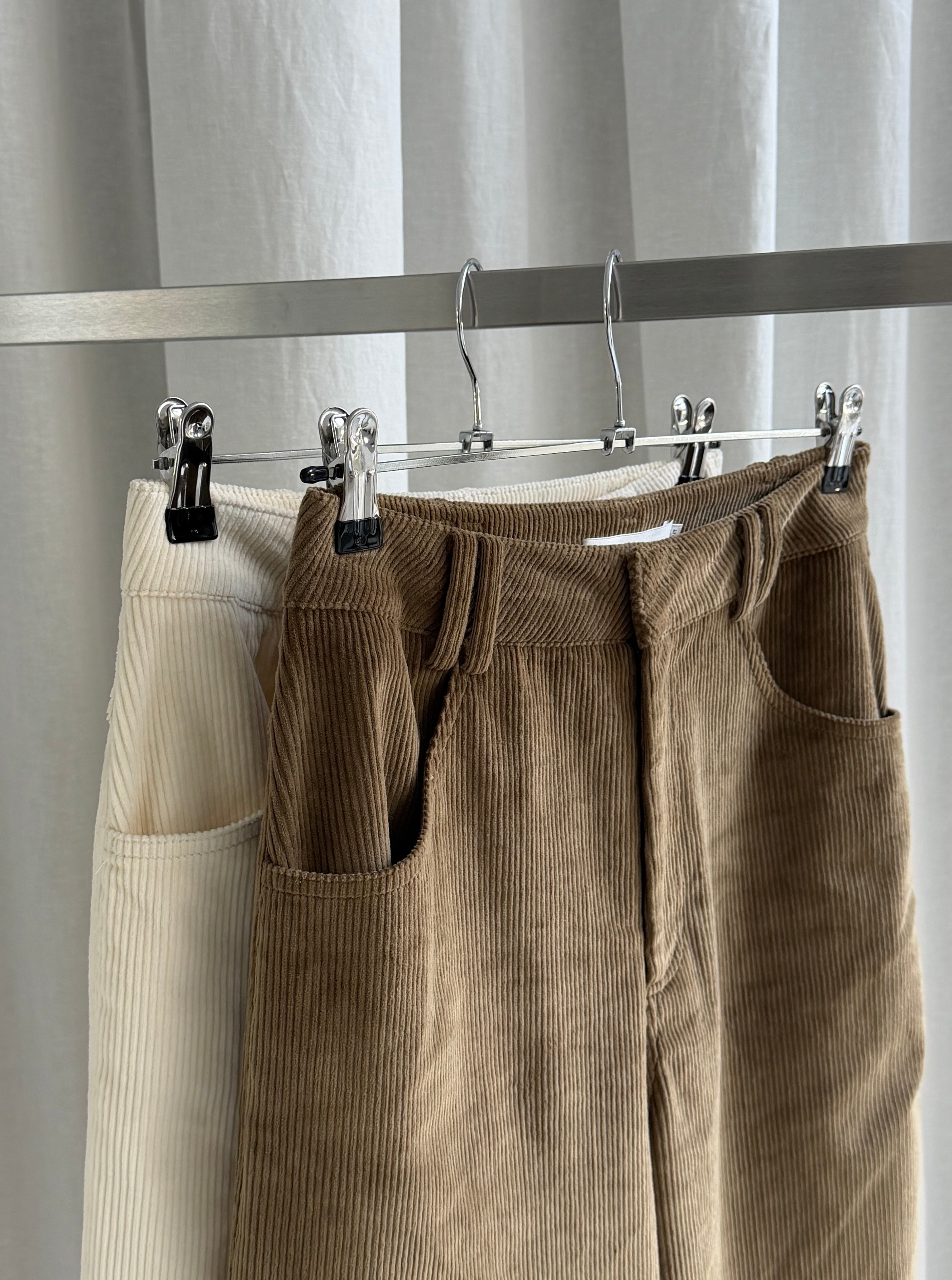 ARLO CORDUROY PANTS | butternut