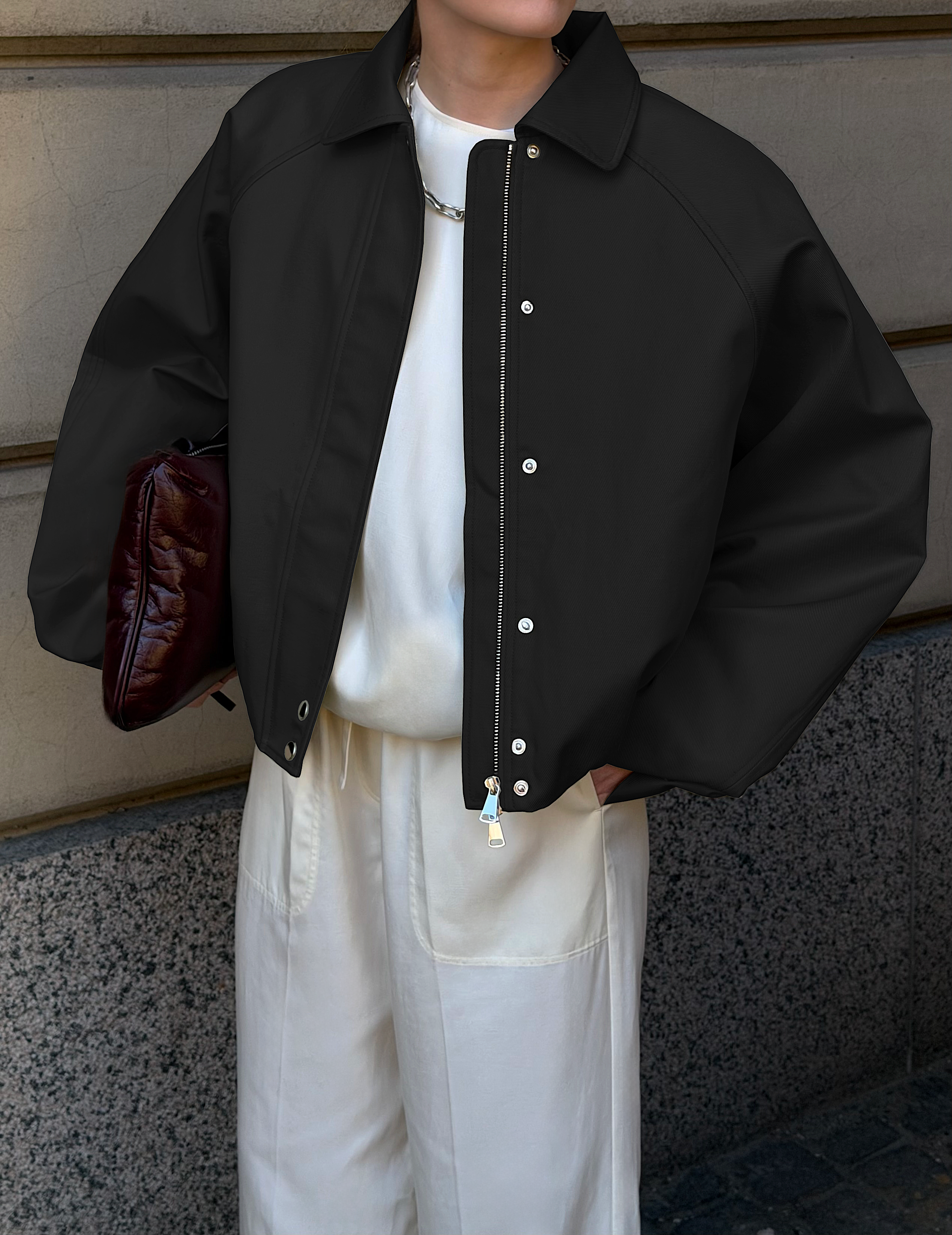 BRAX BOMBER | black