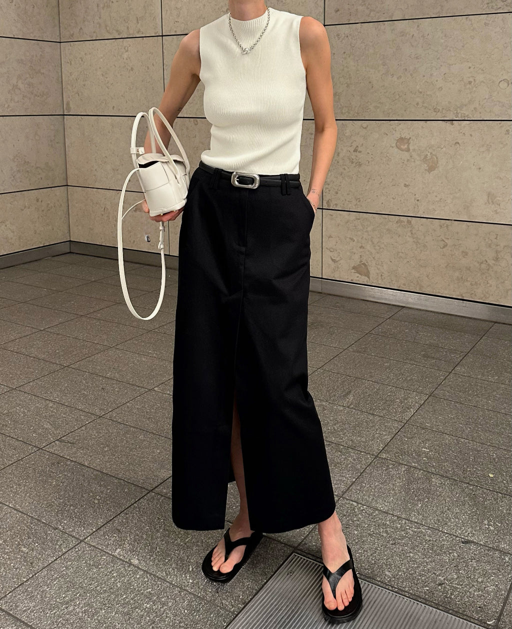 SONNY DENIM MAXI | black