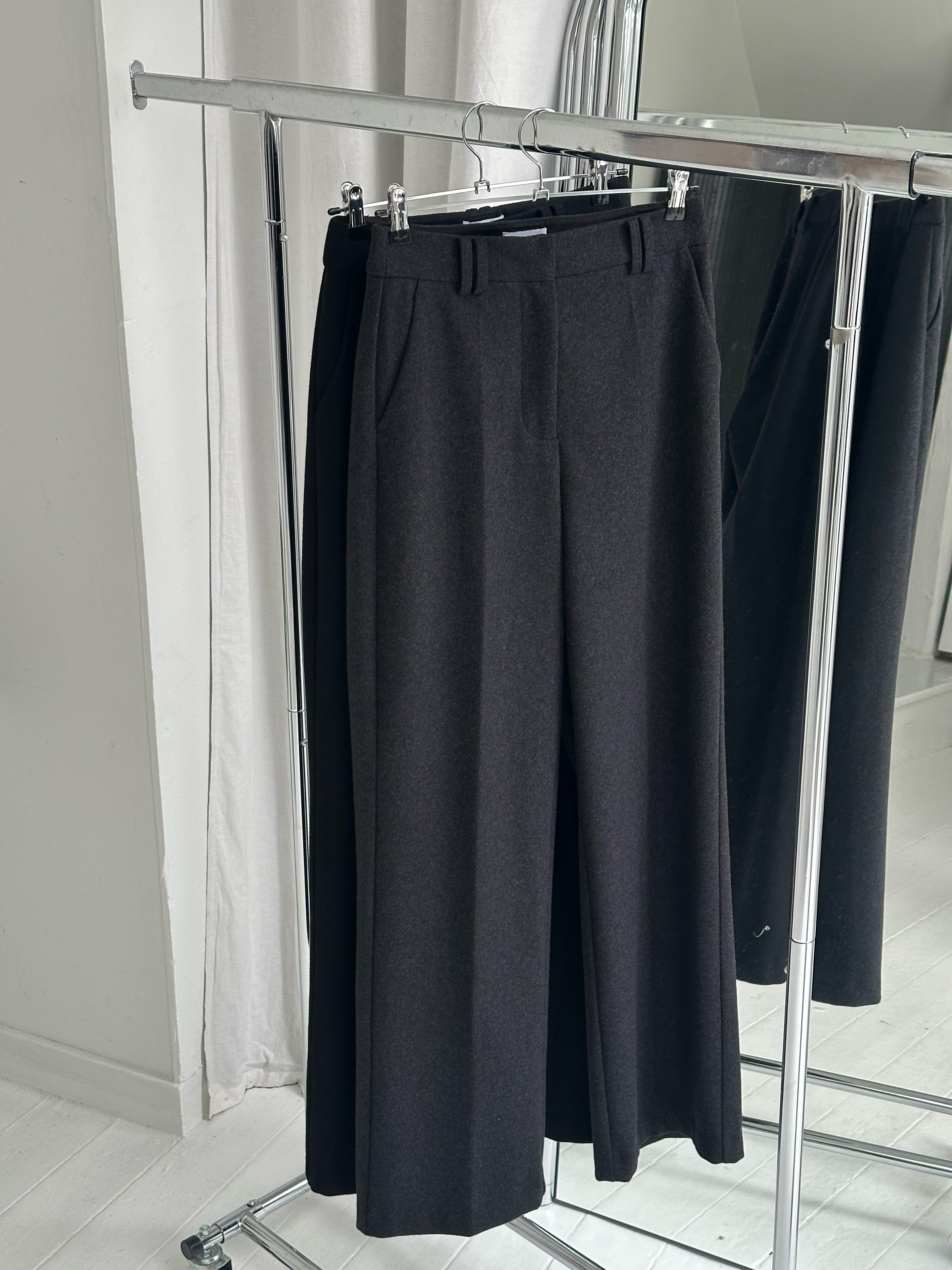 BLAKE WOOL PANTS | black