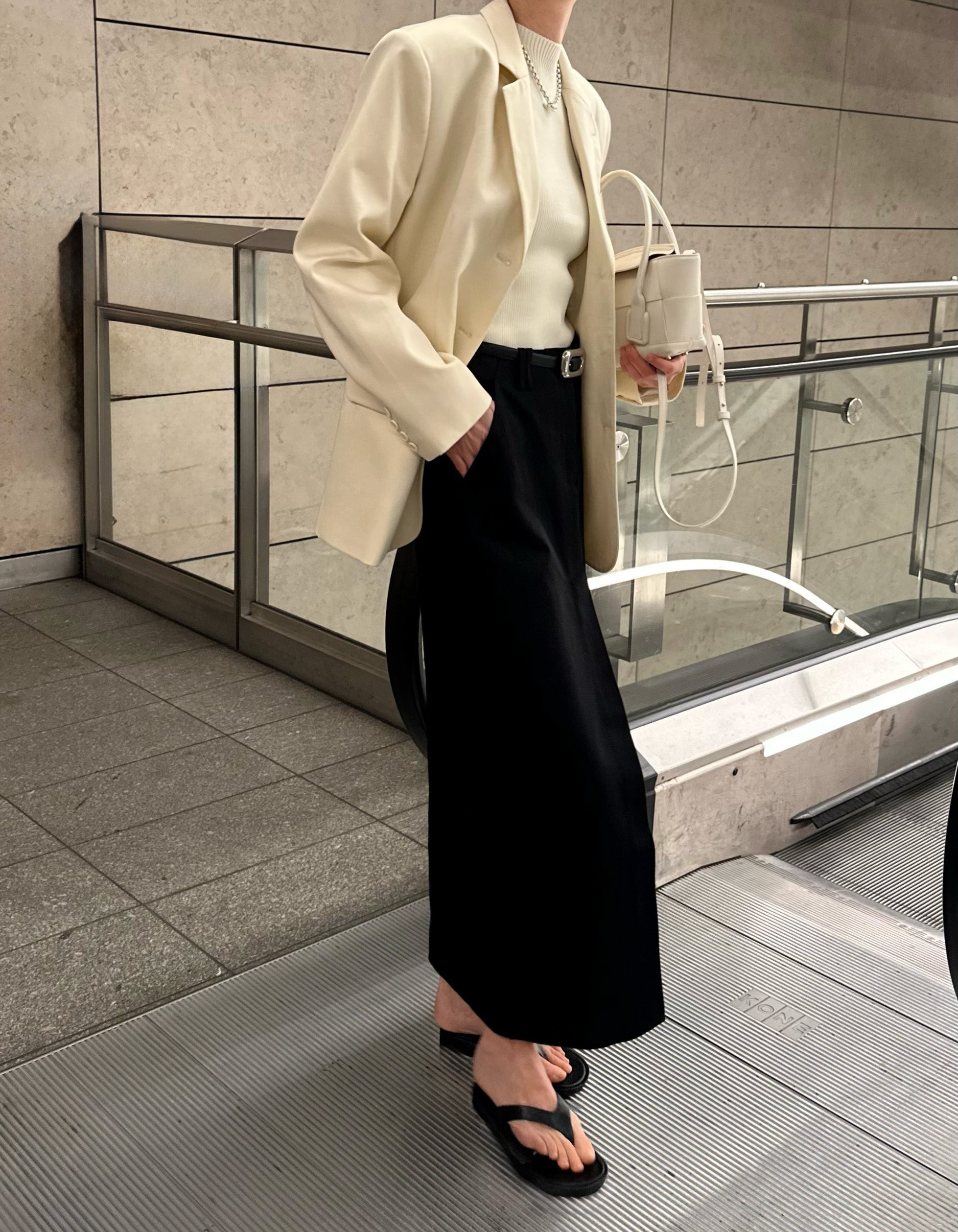 SONNY DENIM MAXI | black