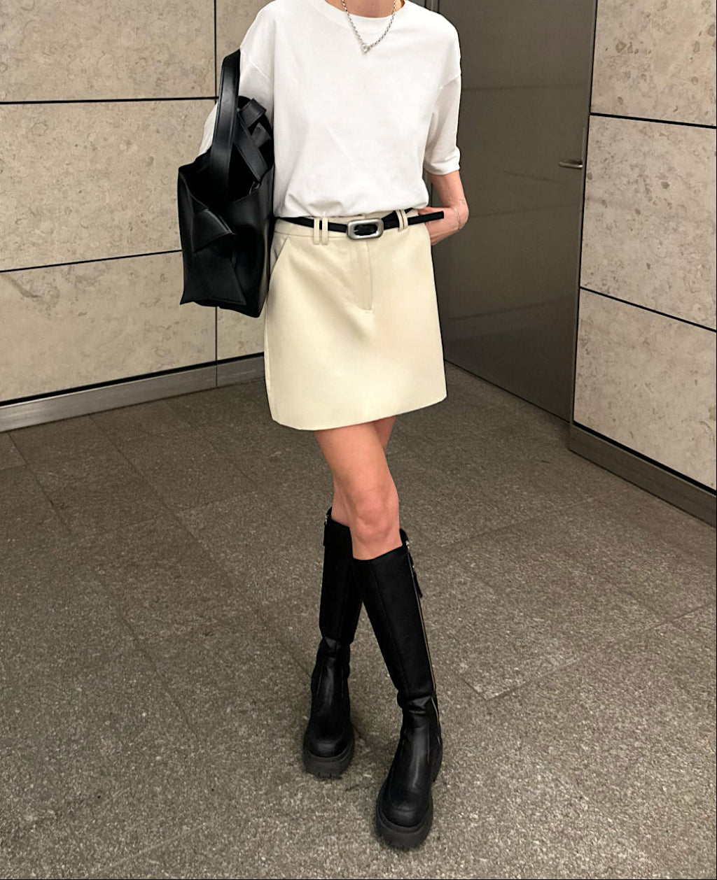 LUA MINI SKIRT | butter