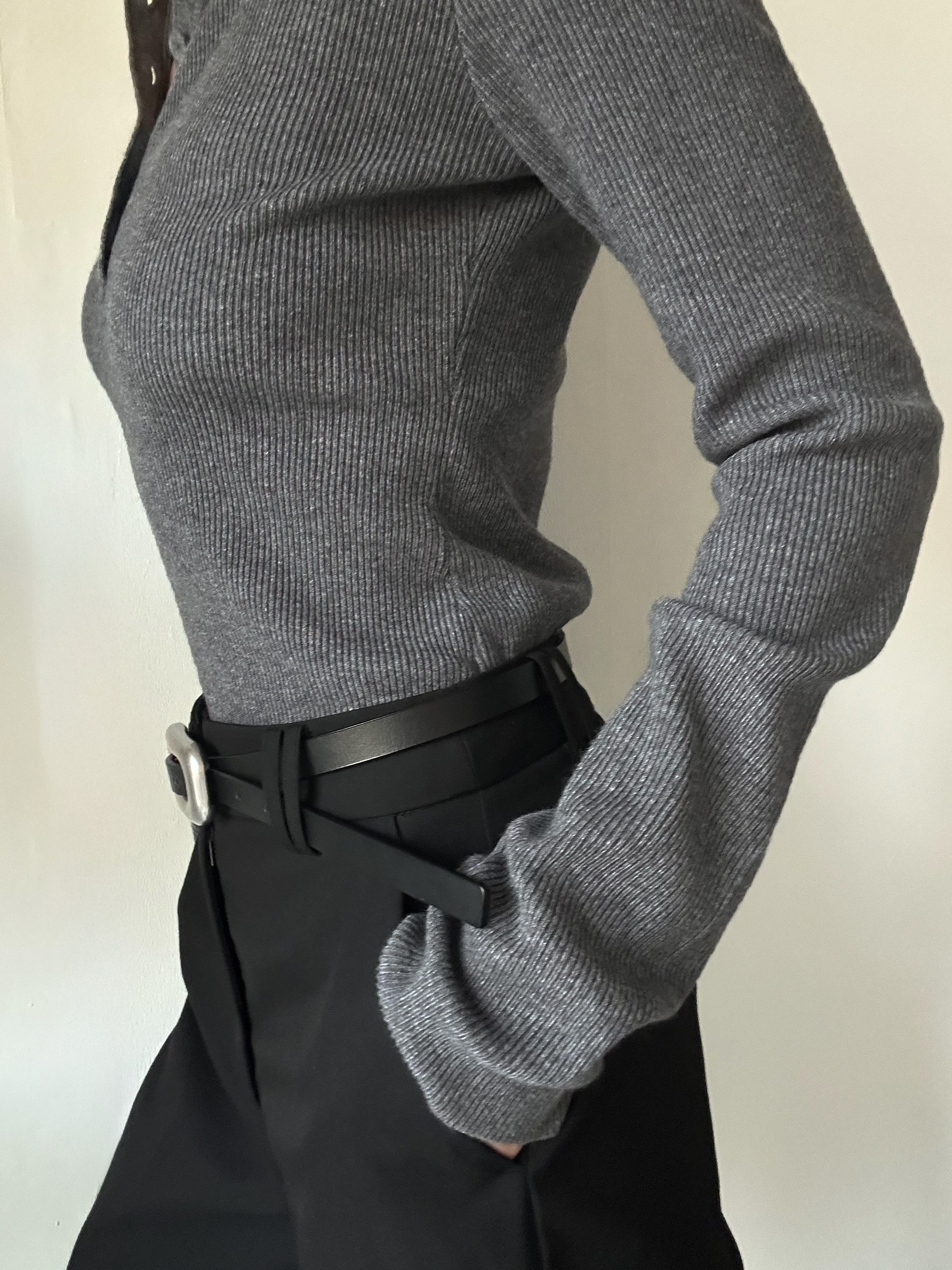 DREW POLO | grey