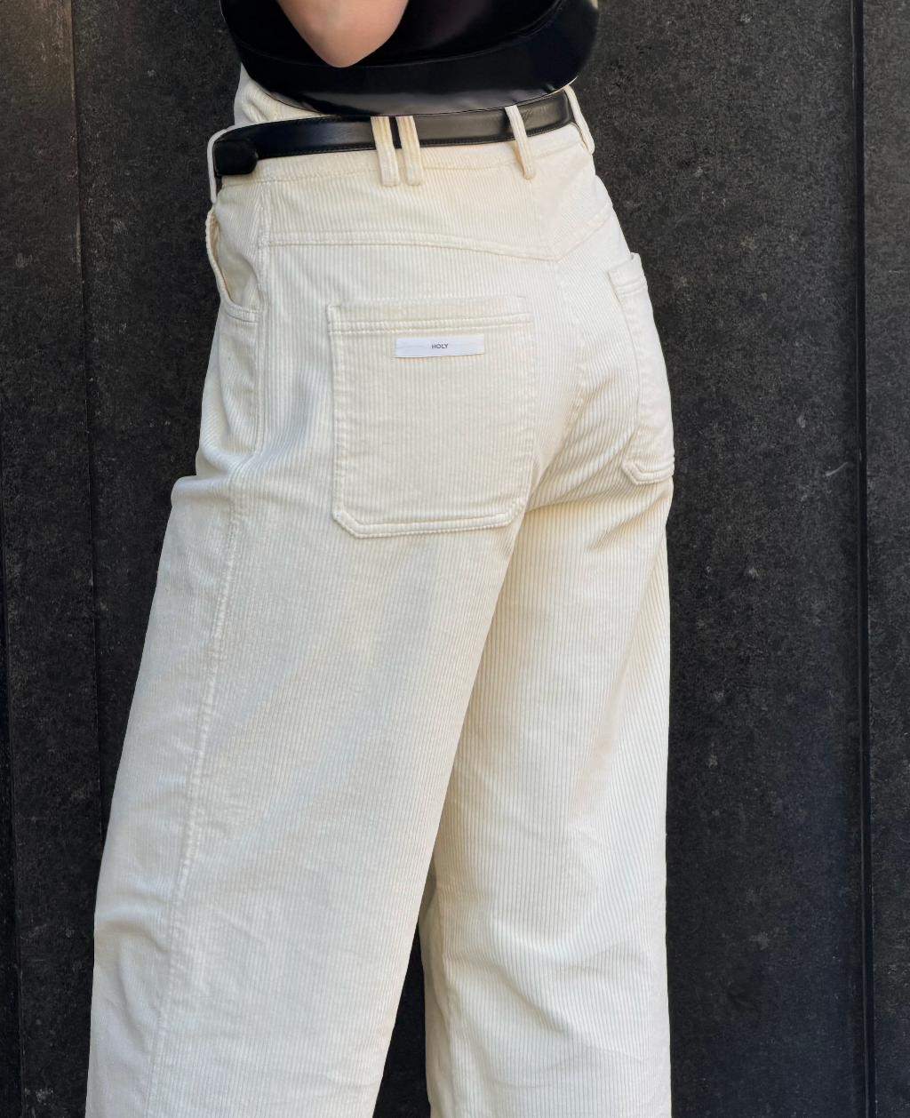 ARLO CORDUROY PANTS | milk
