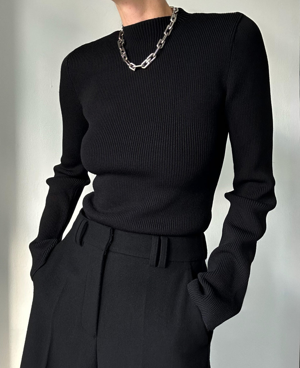 OPAL BLOUSE | black