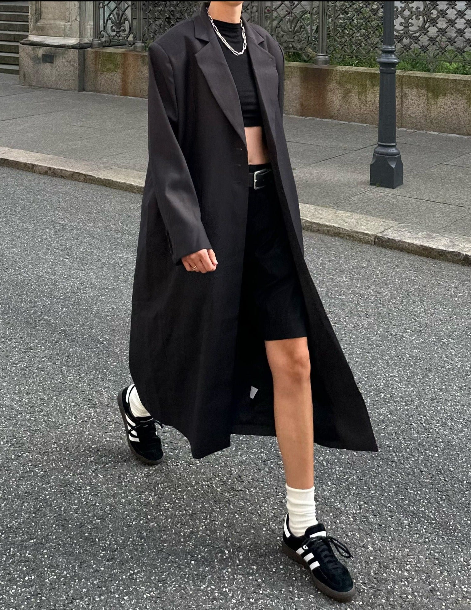 BOWIE COAT | dark grey