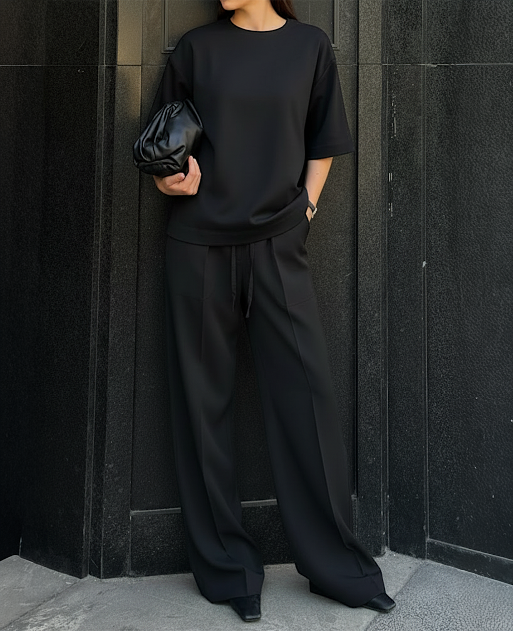 DEIA TEE | black