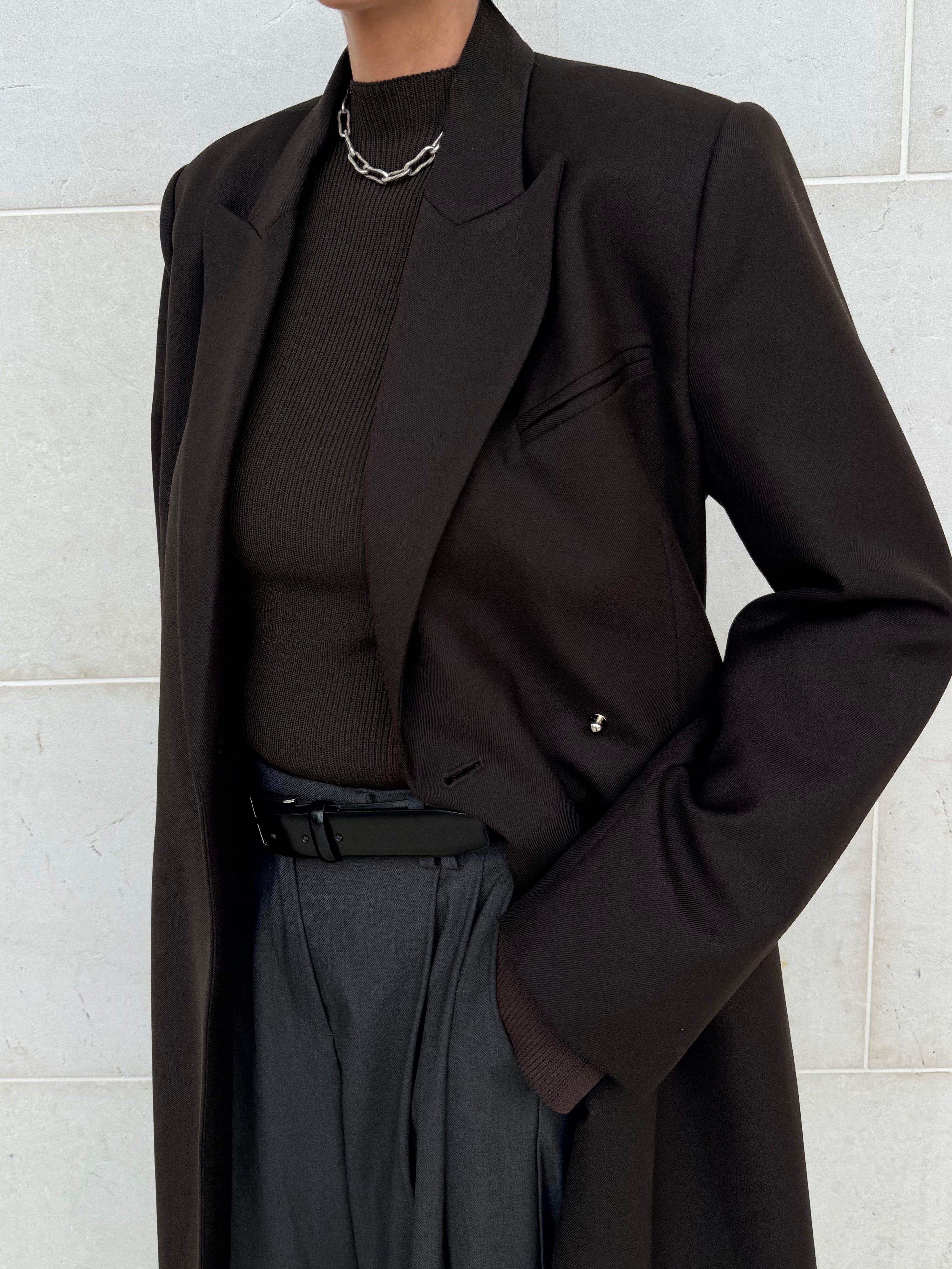 MALU BLAZER | espresso