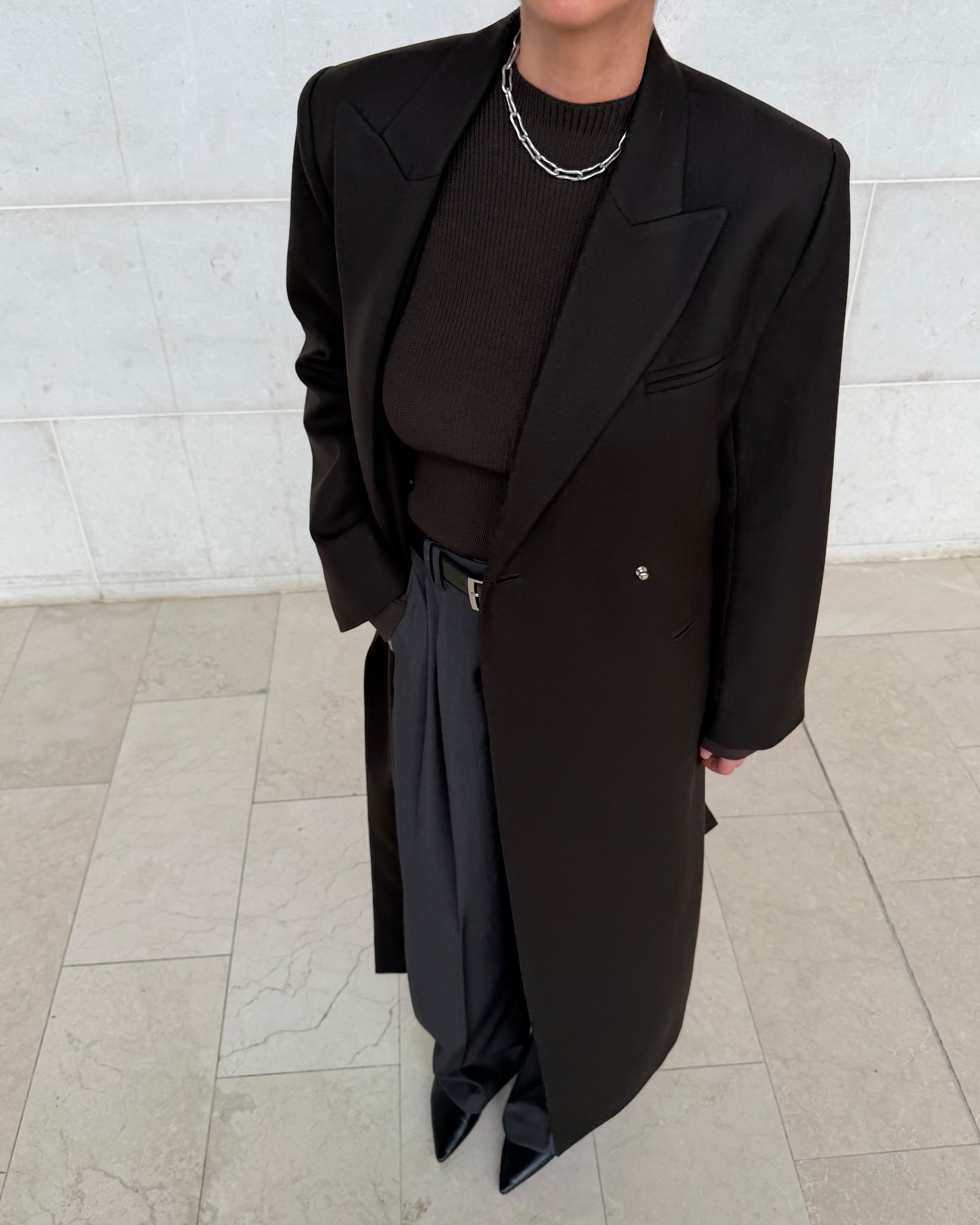 MALU BLAZER | espresso