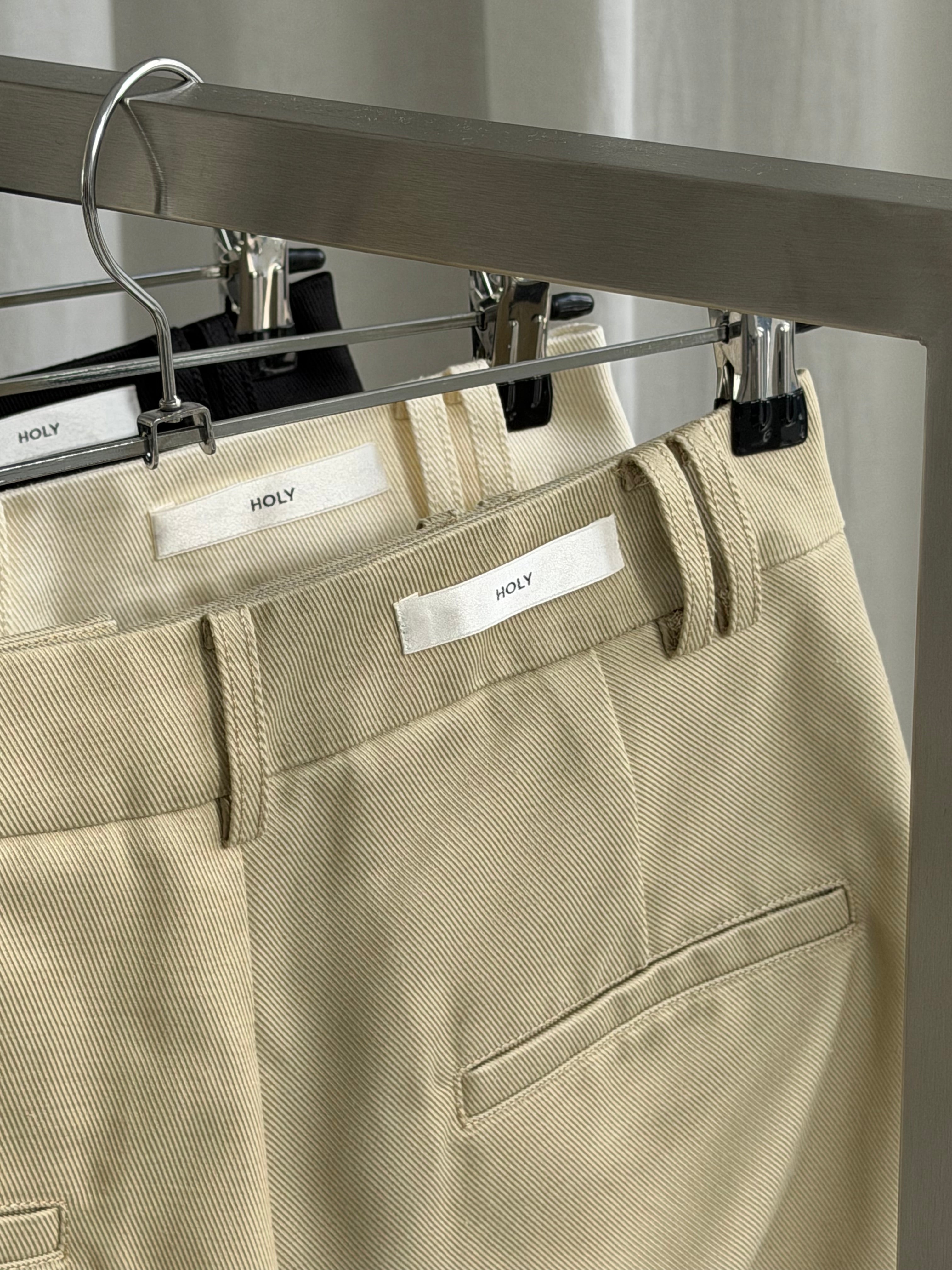BLAKE COTTON PANTS  | khaki