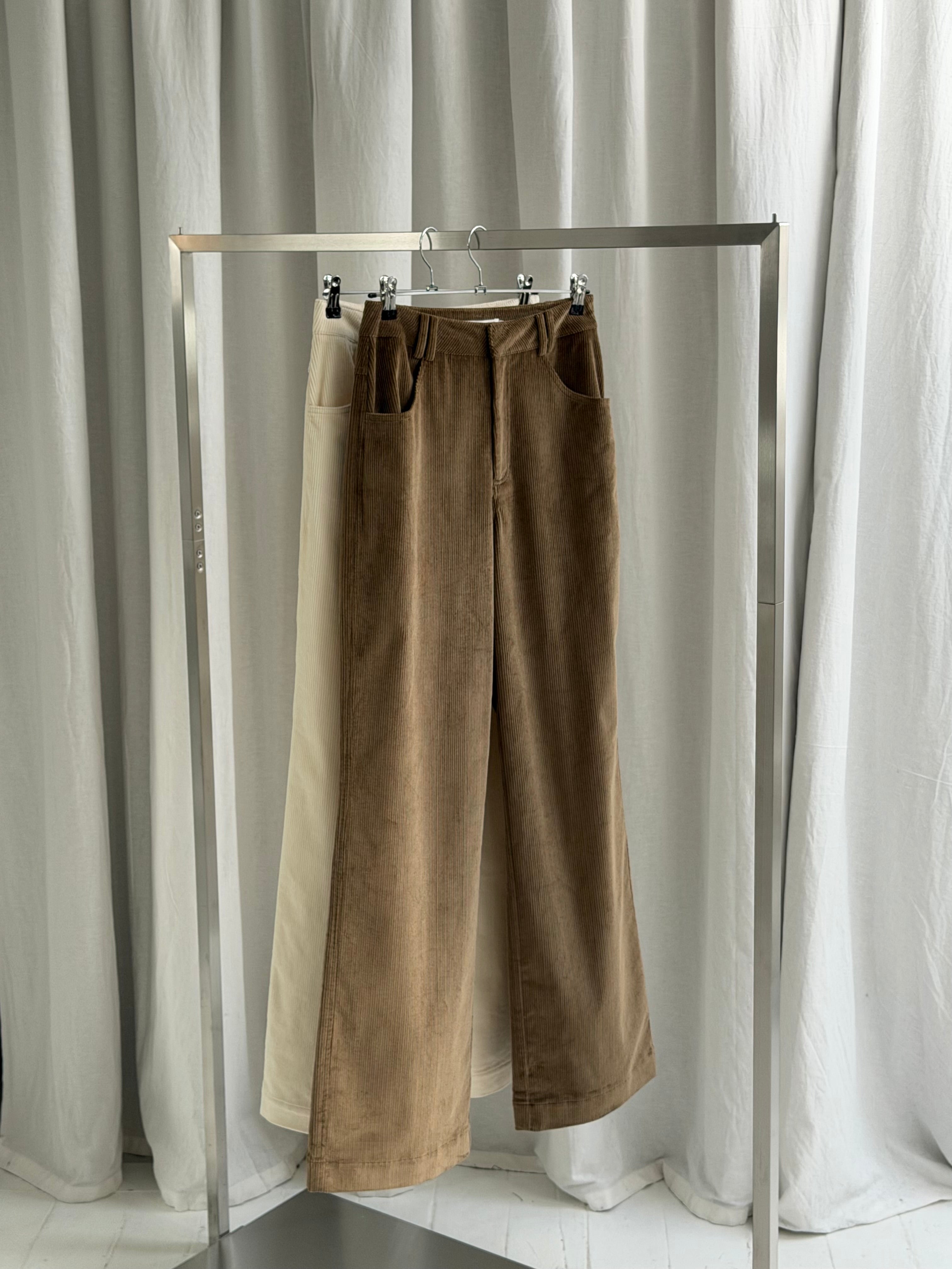 ARLO CORDUROY PANTS | butternut
