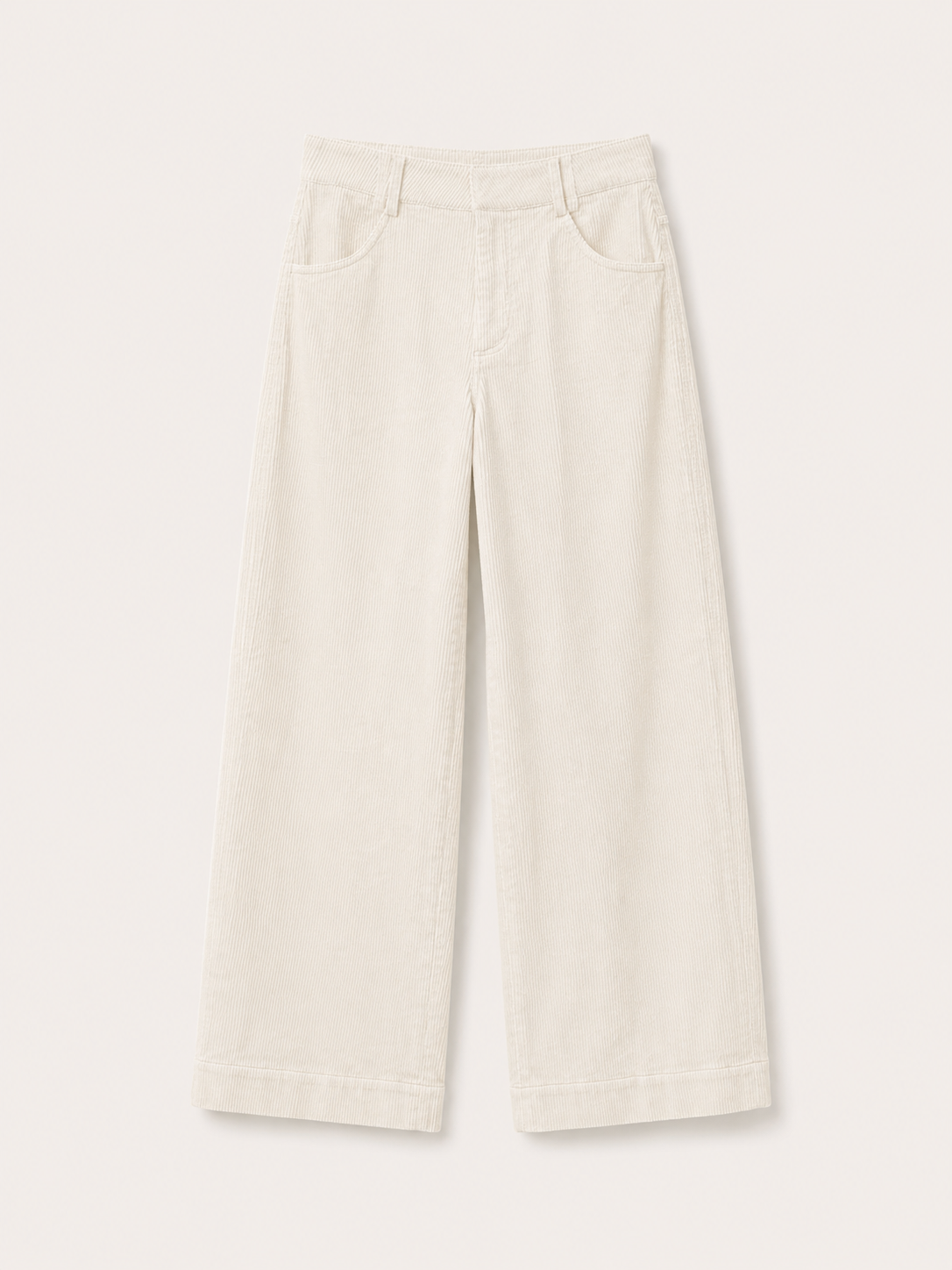 ARLO CORDUROY PANTS | milk