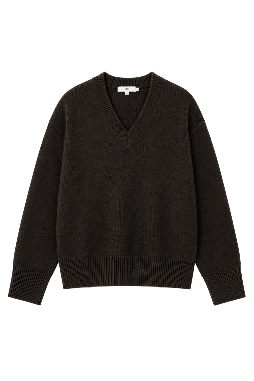 SADE V-NECK SWEATER | cocoa