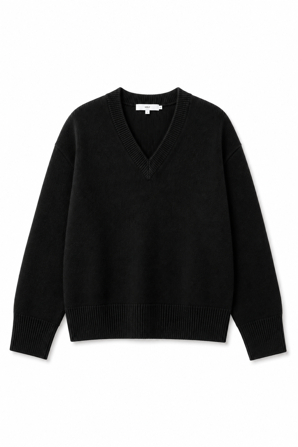 SADE V-NECK SWEATER | black