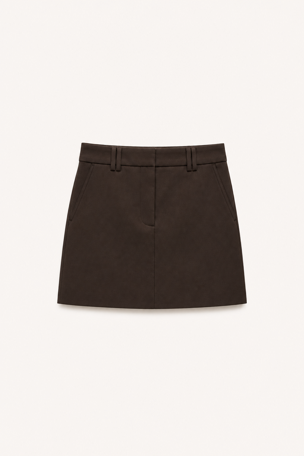 LUA MINI SKIRT | dark brown