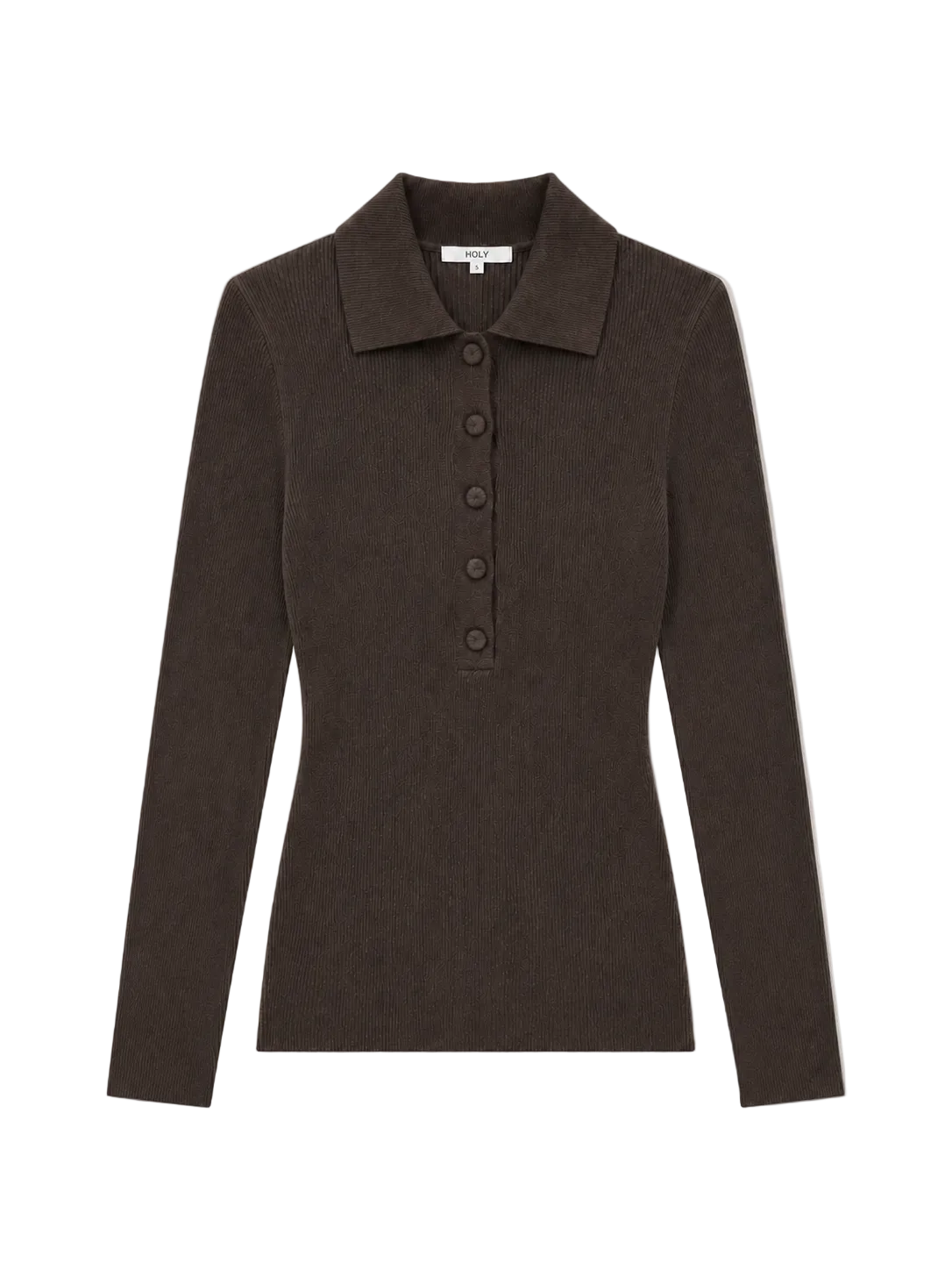 DREW POLO | dark brown
