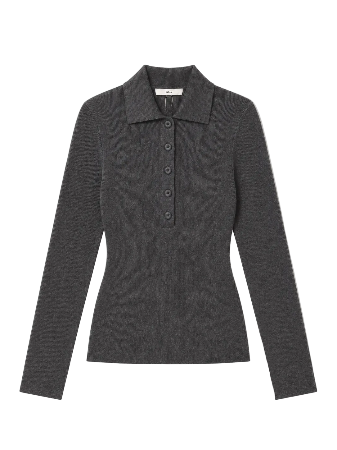 DREW POLO | dark grey