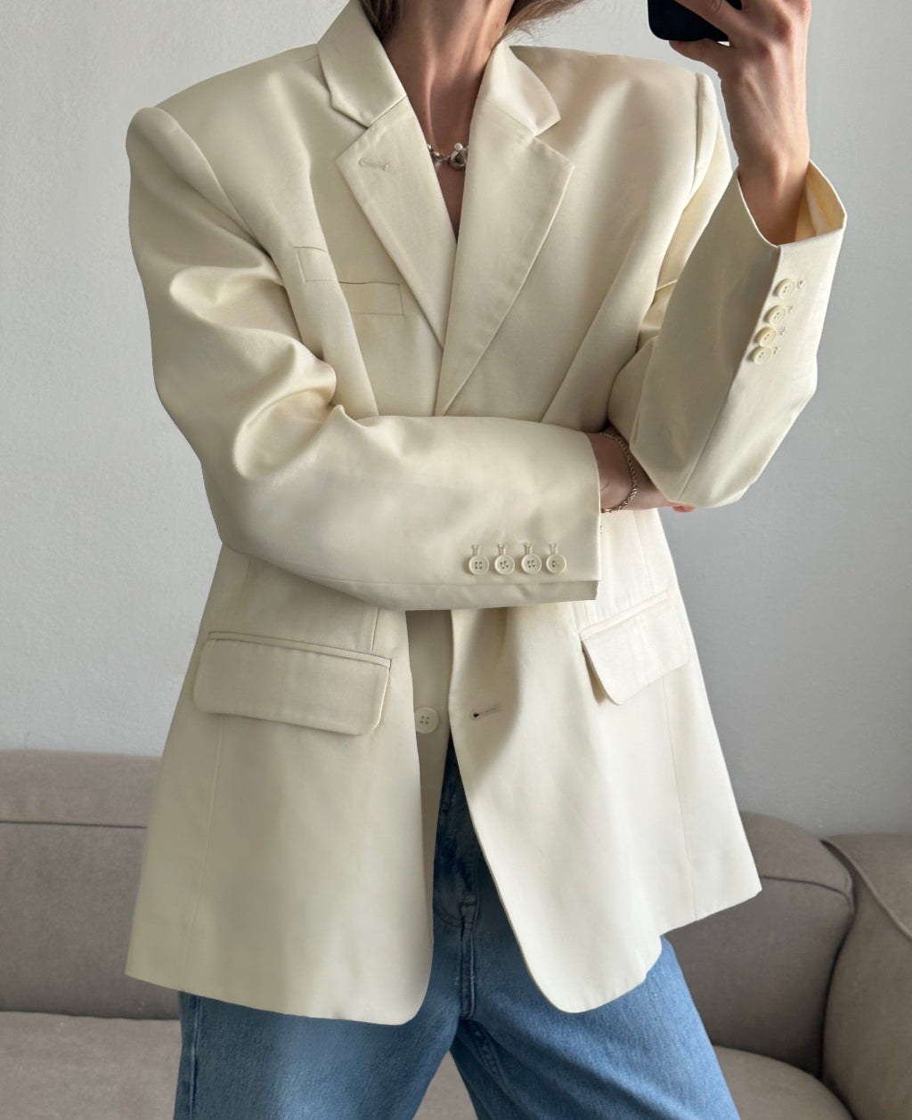 MAEVE BOXY BLAZER | butter