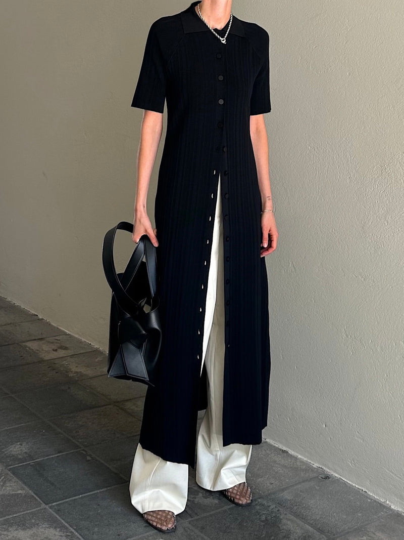 FLOW DRESS | black