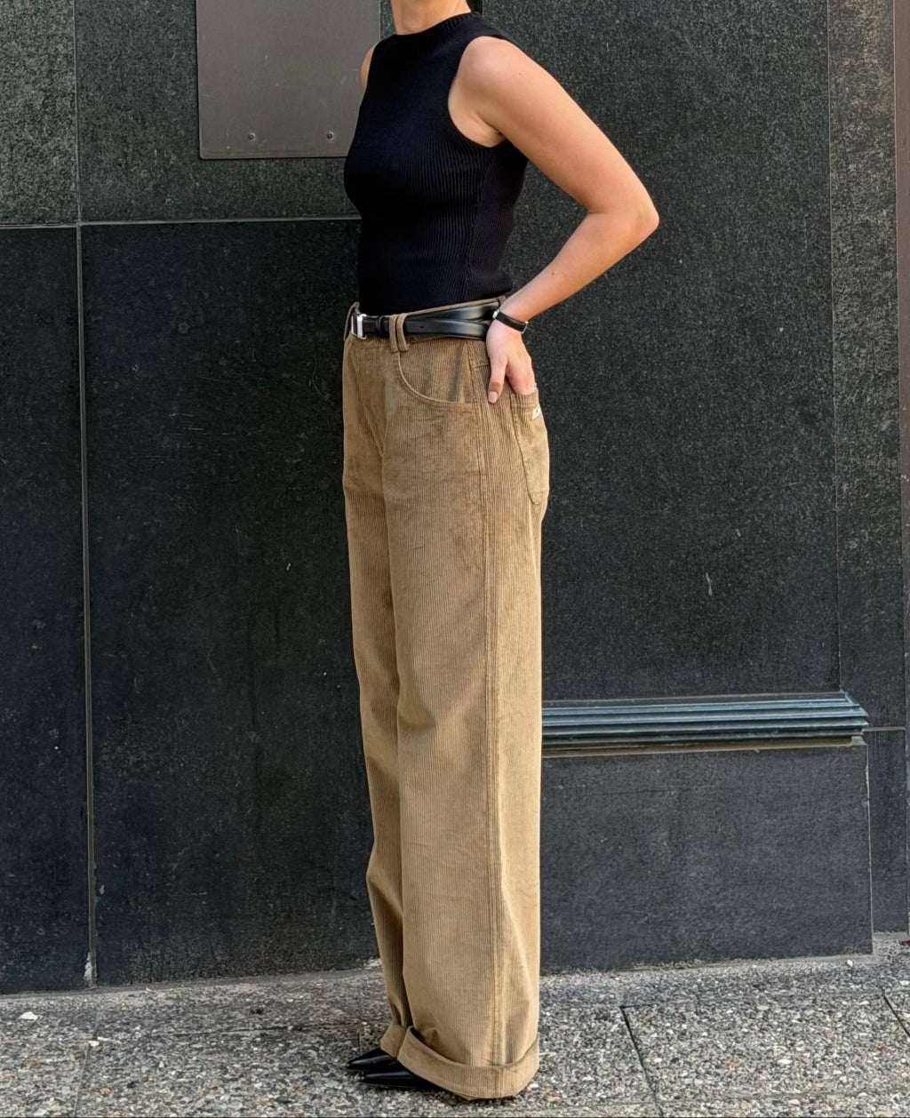 ARLO CORDUROY PANTS | butternut