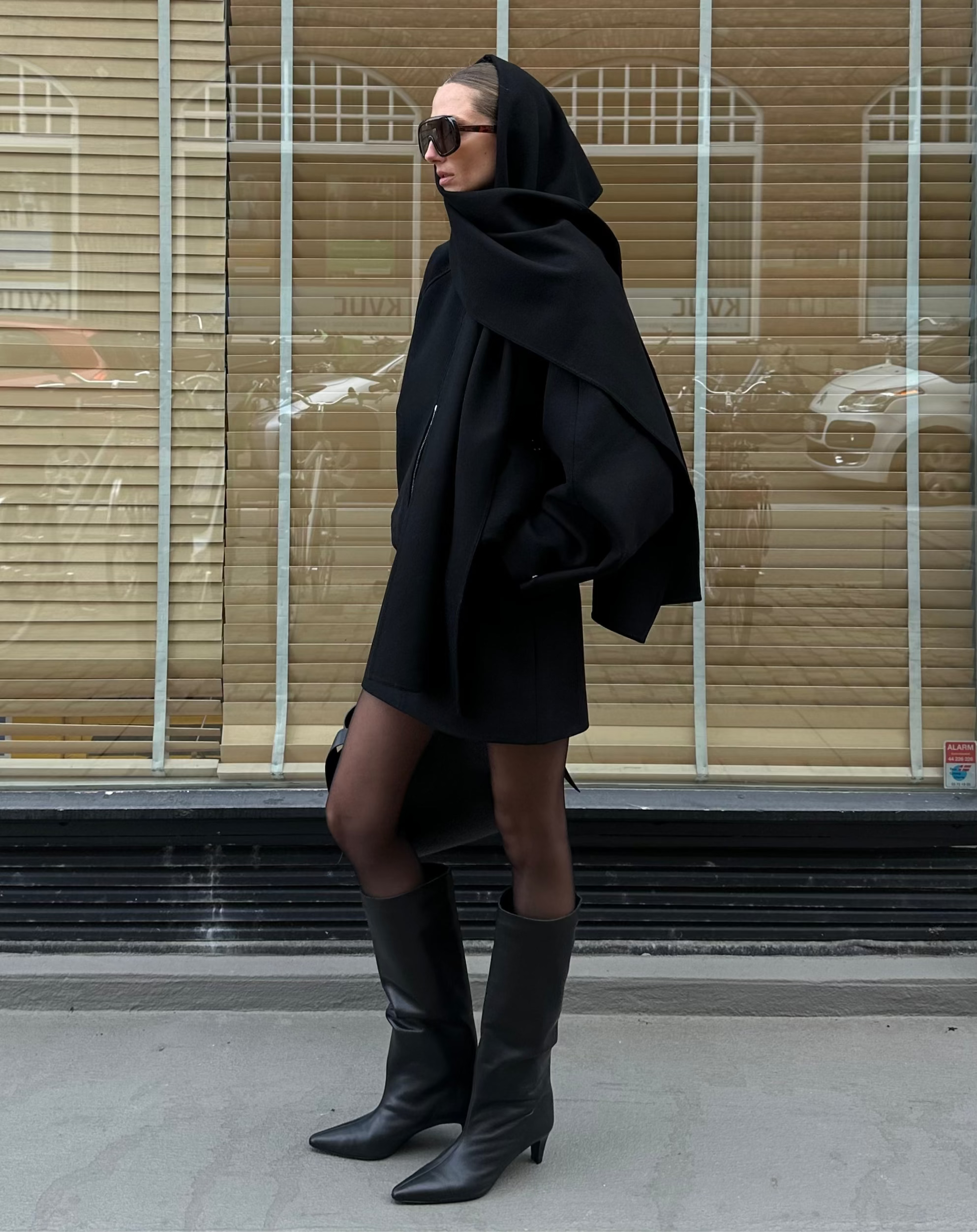 LOMA SCARF | black