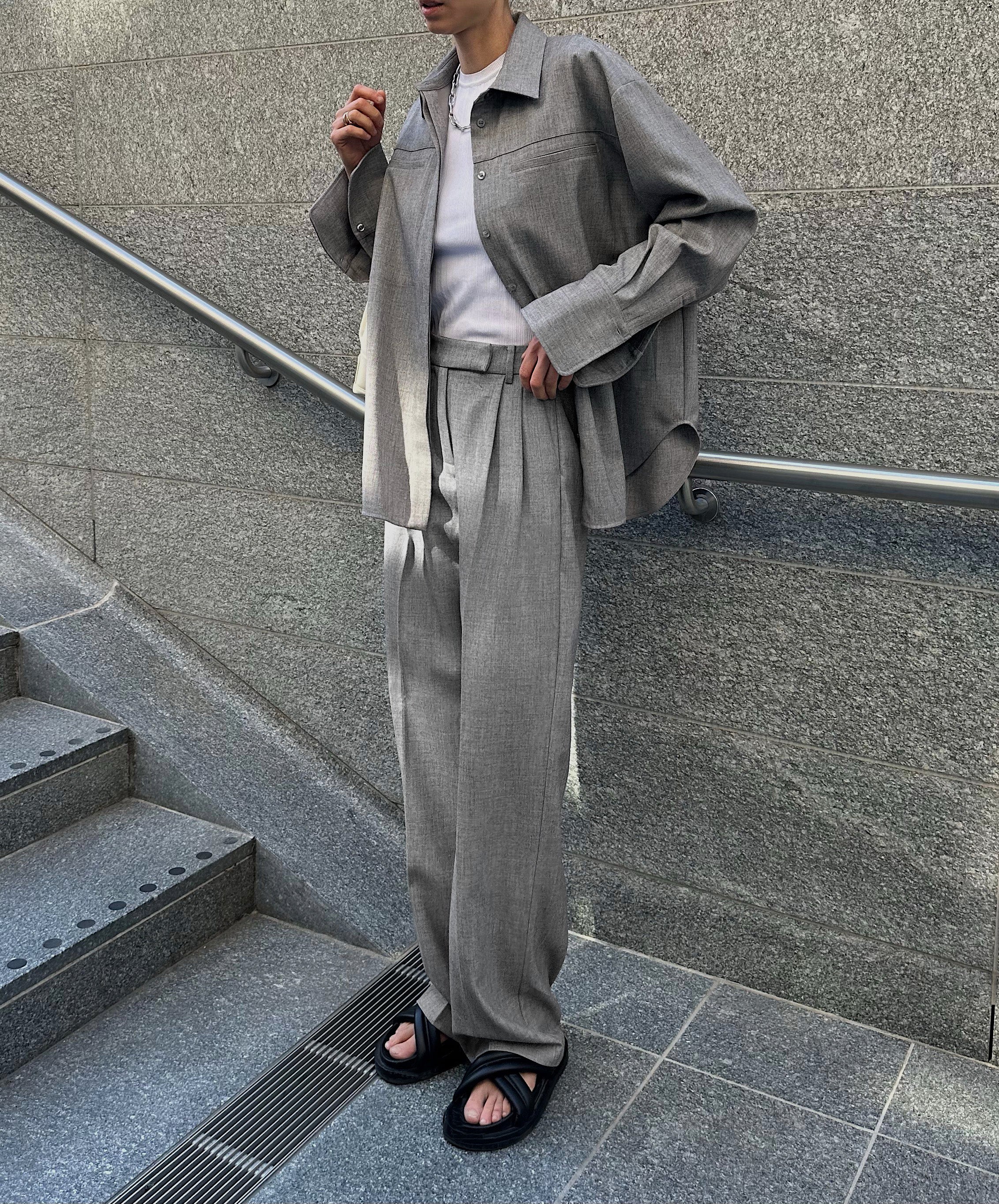 BREE SHIRT | grey melange
