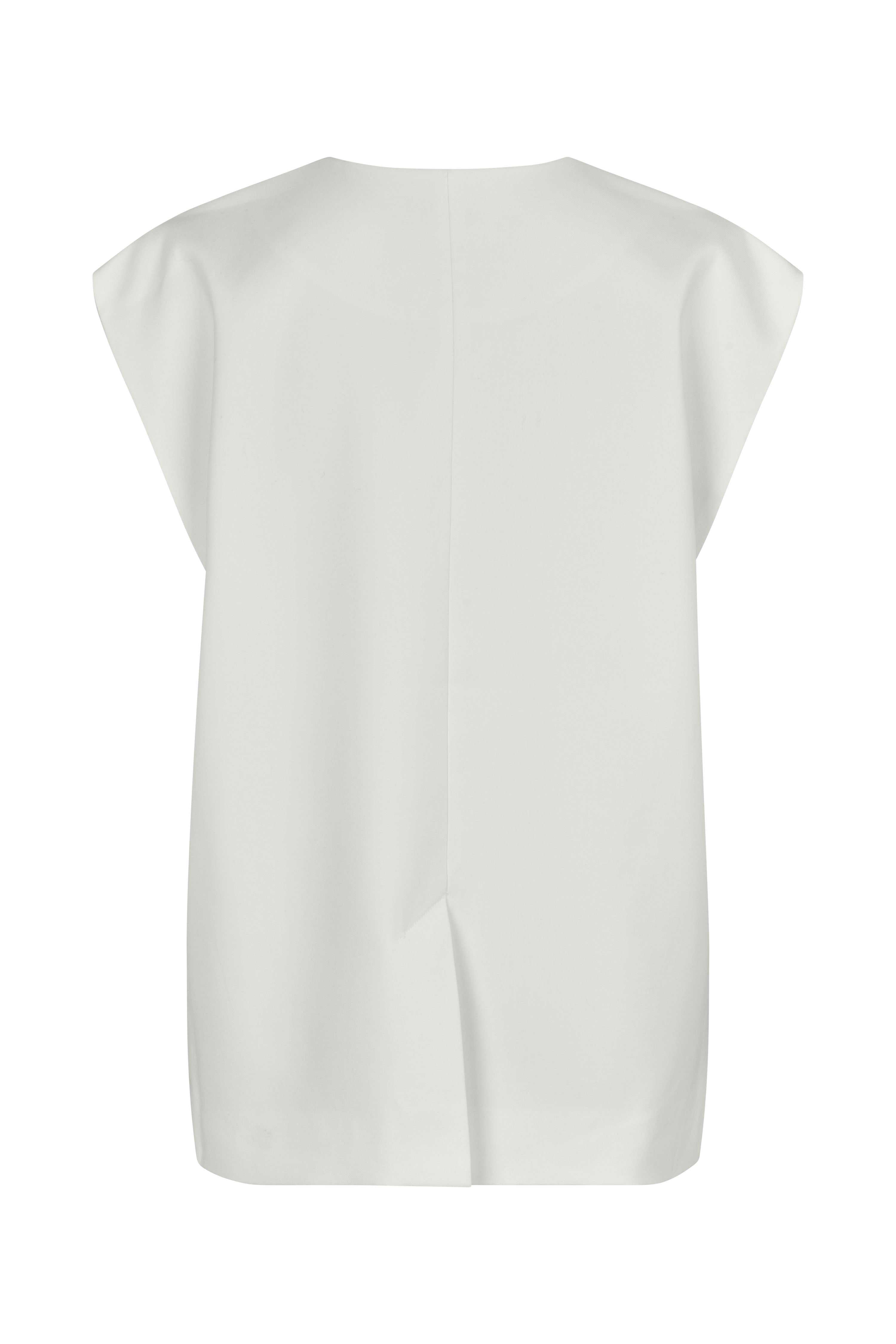 ROWE VEST | off white