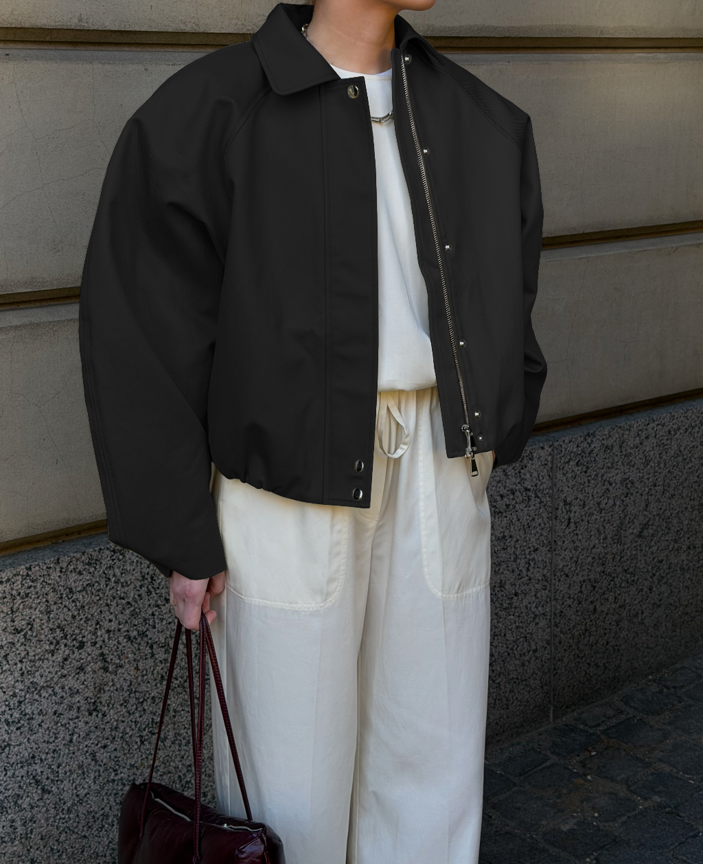 BRAX BOMBER | black