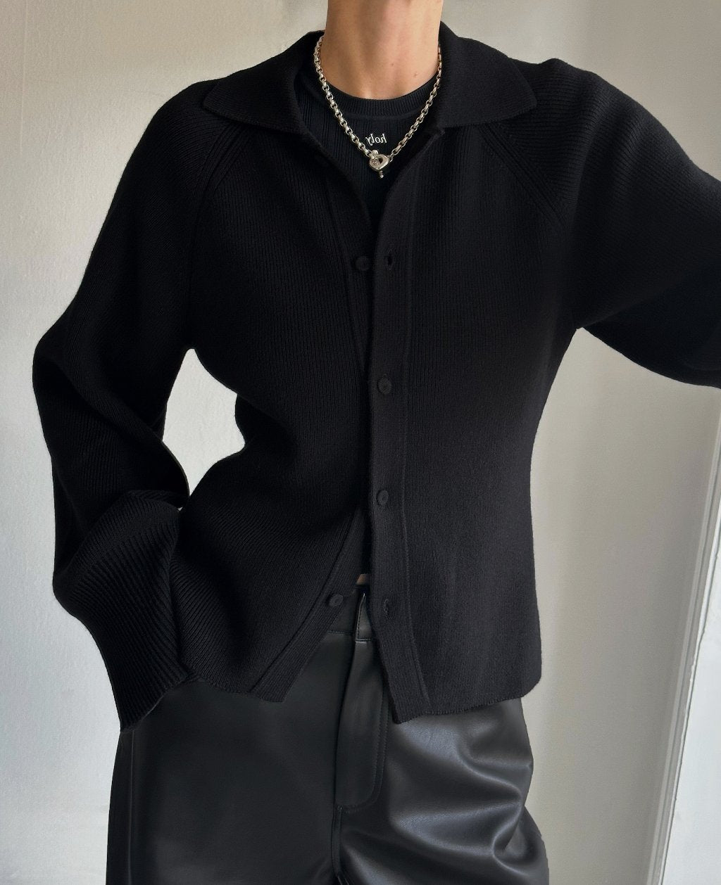 BEAU CARDIGAN | black