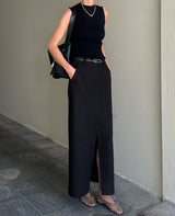 SONNY DENIM MAXI | black