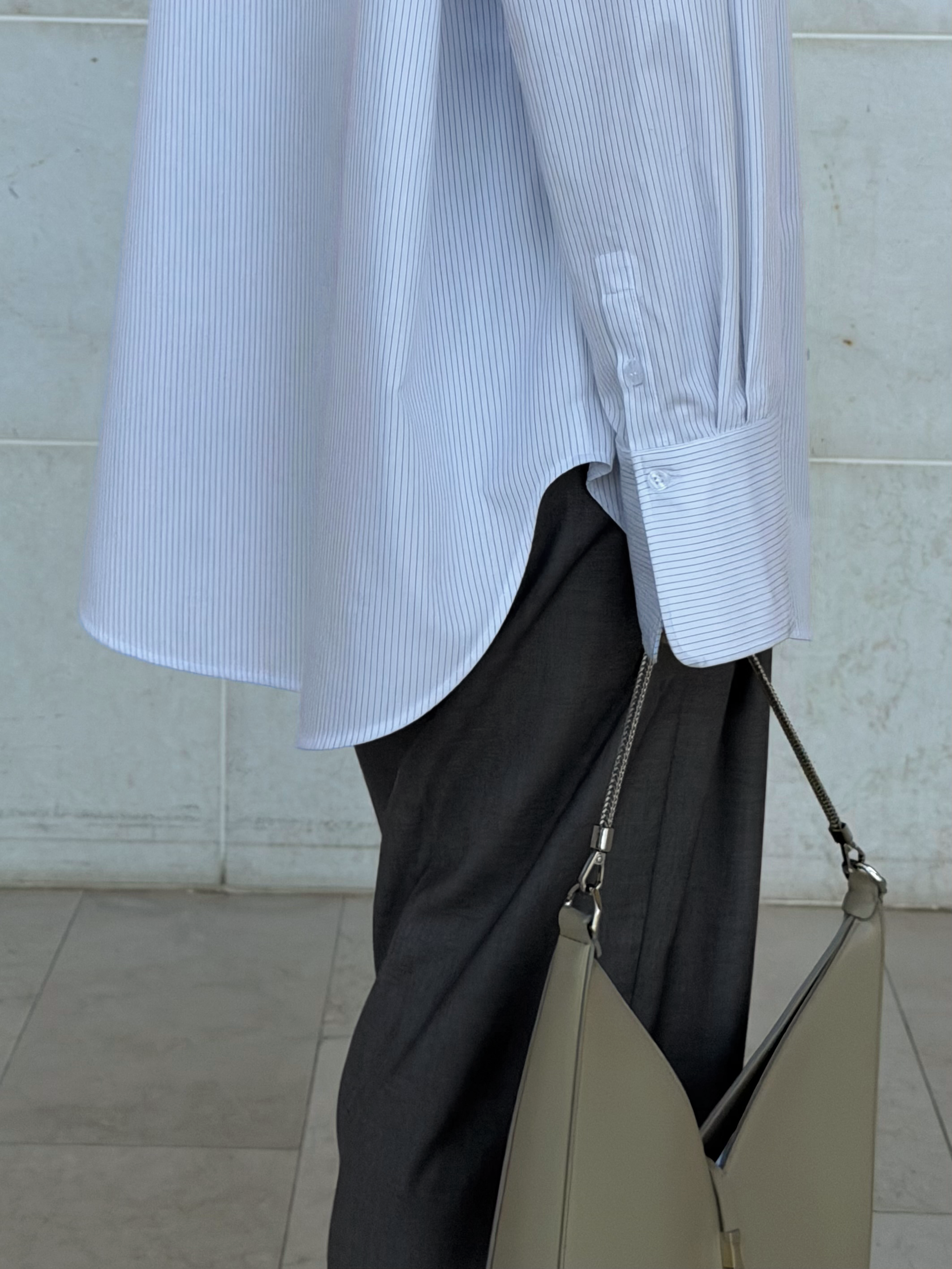 KAI SHIRT | blue stripe