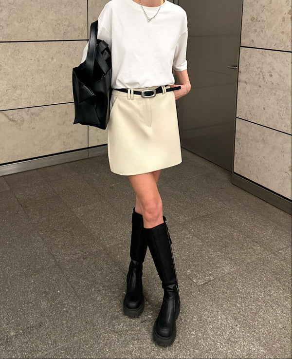 LUA MINI SKIRT | butter