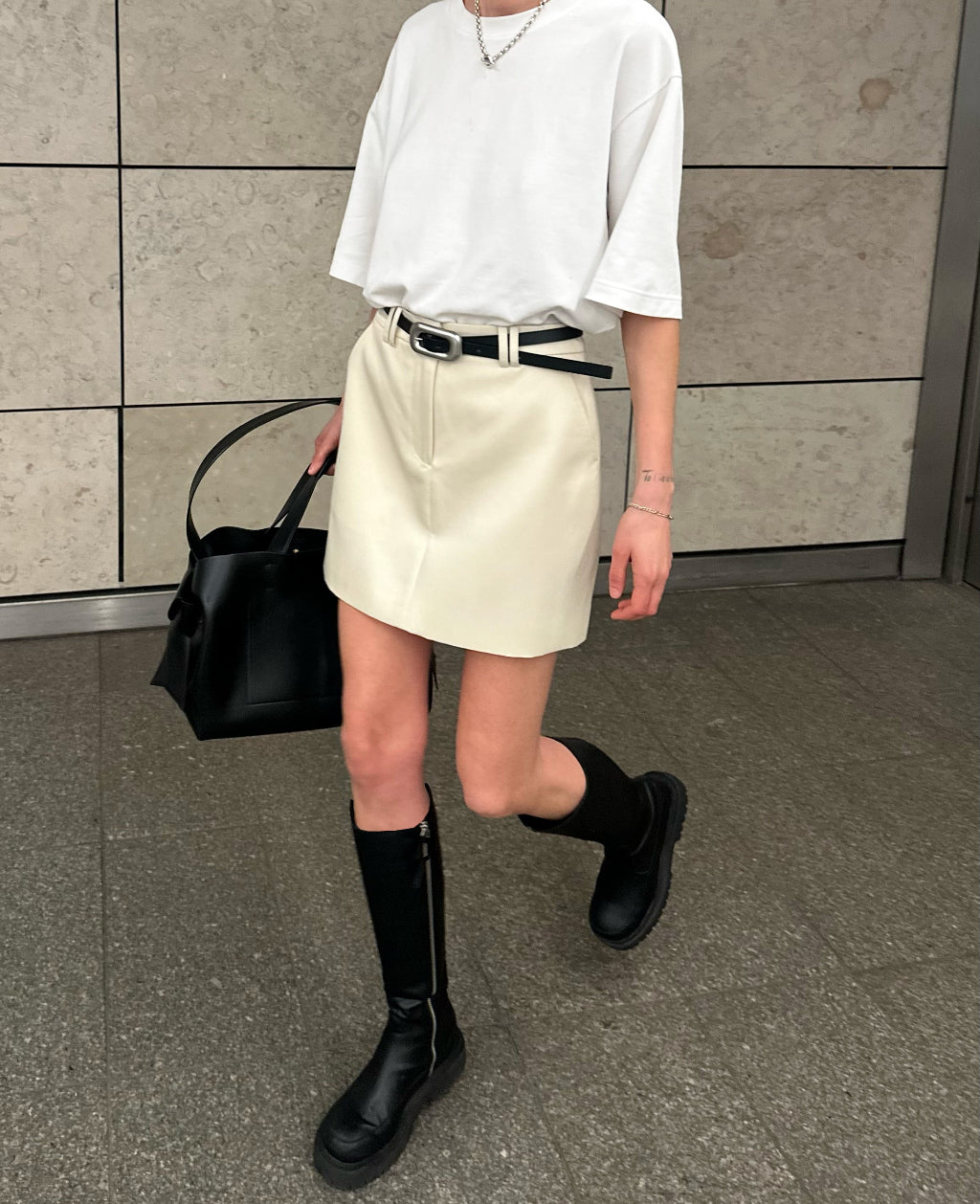 LUA MINI SKIRT | butter