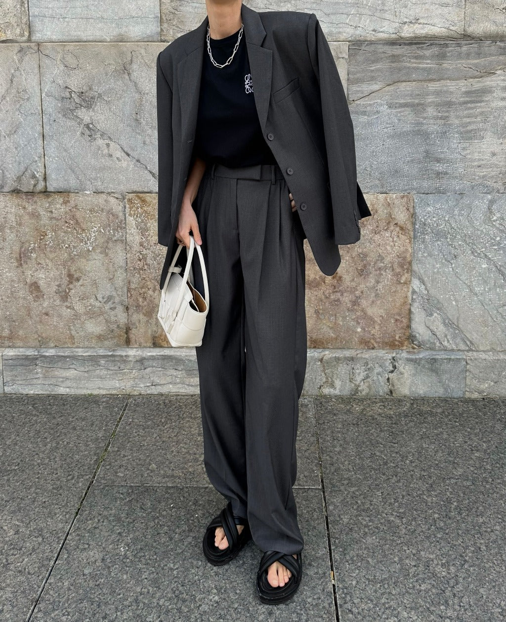 MAEVE PANTS | dark grey
