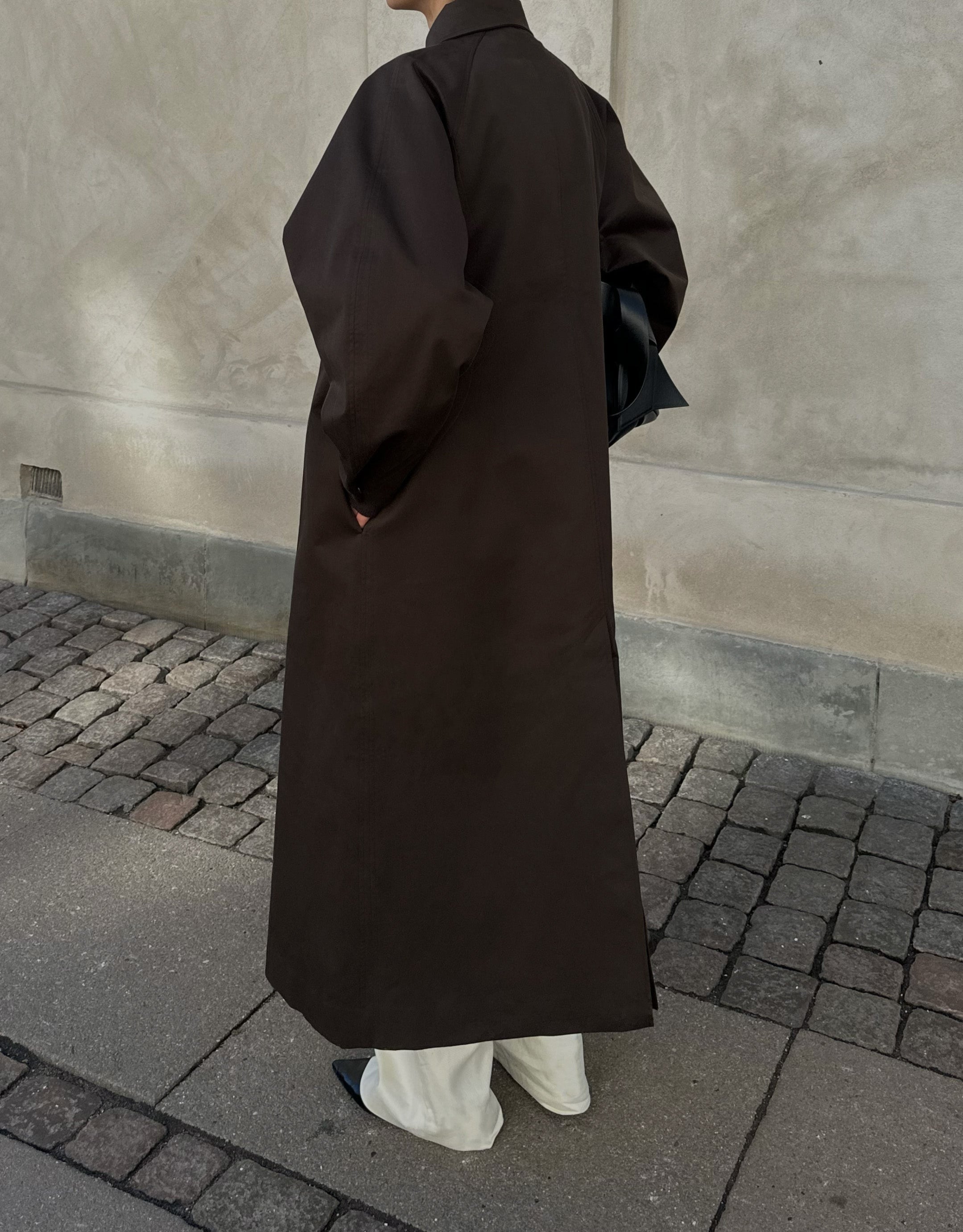 BRAX CARCOAT | dark brown