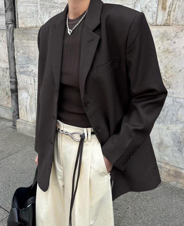MAEVE BLAZER | dark brown