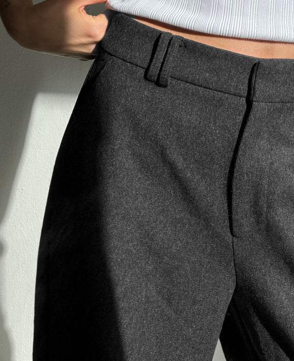 BLAKE WOOL PANTS | grey