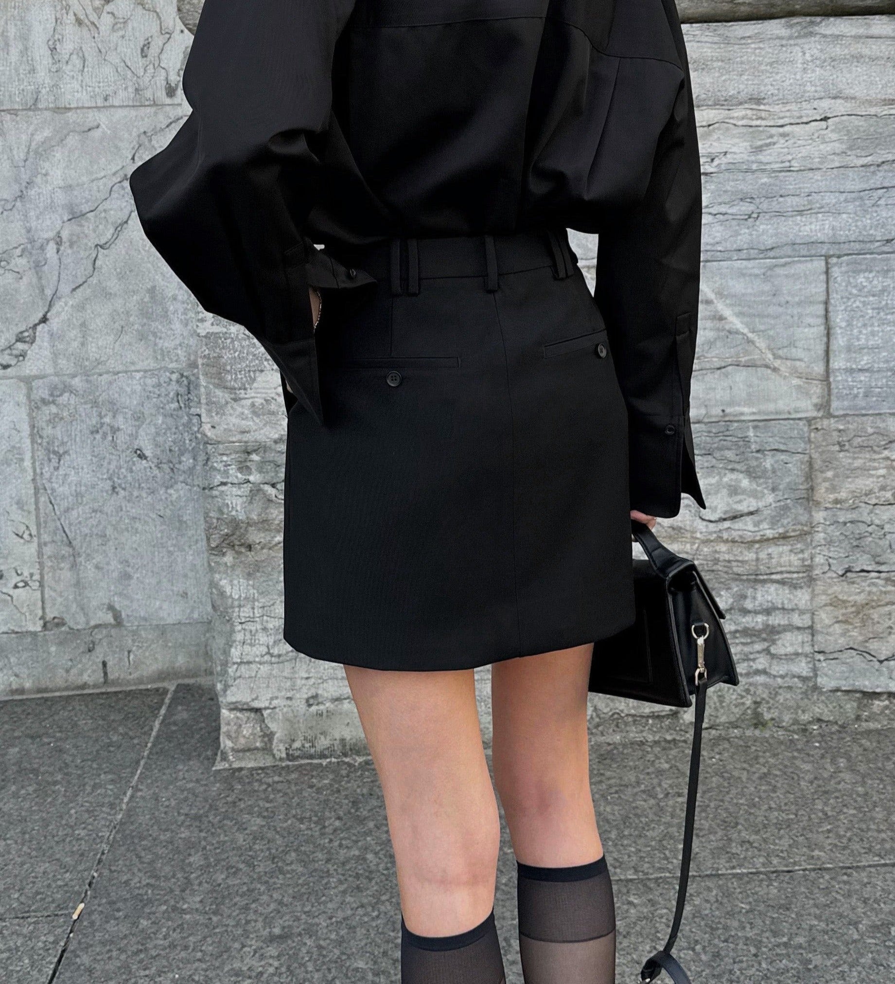 LUA MINI SKIRT | black