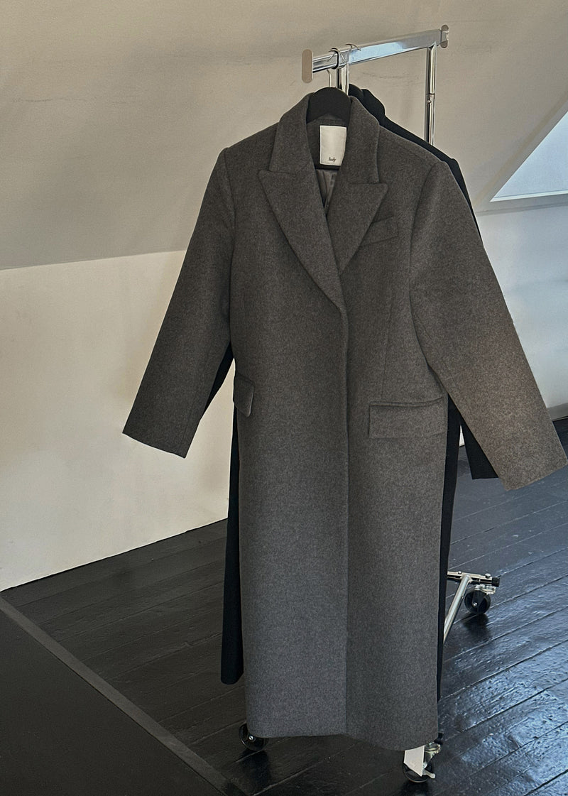 RAYE WOOL COAT | grey