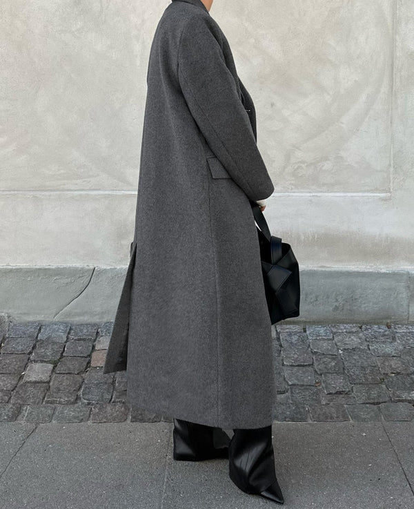 RAYE WOOL COAT | grey