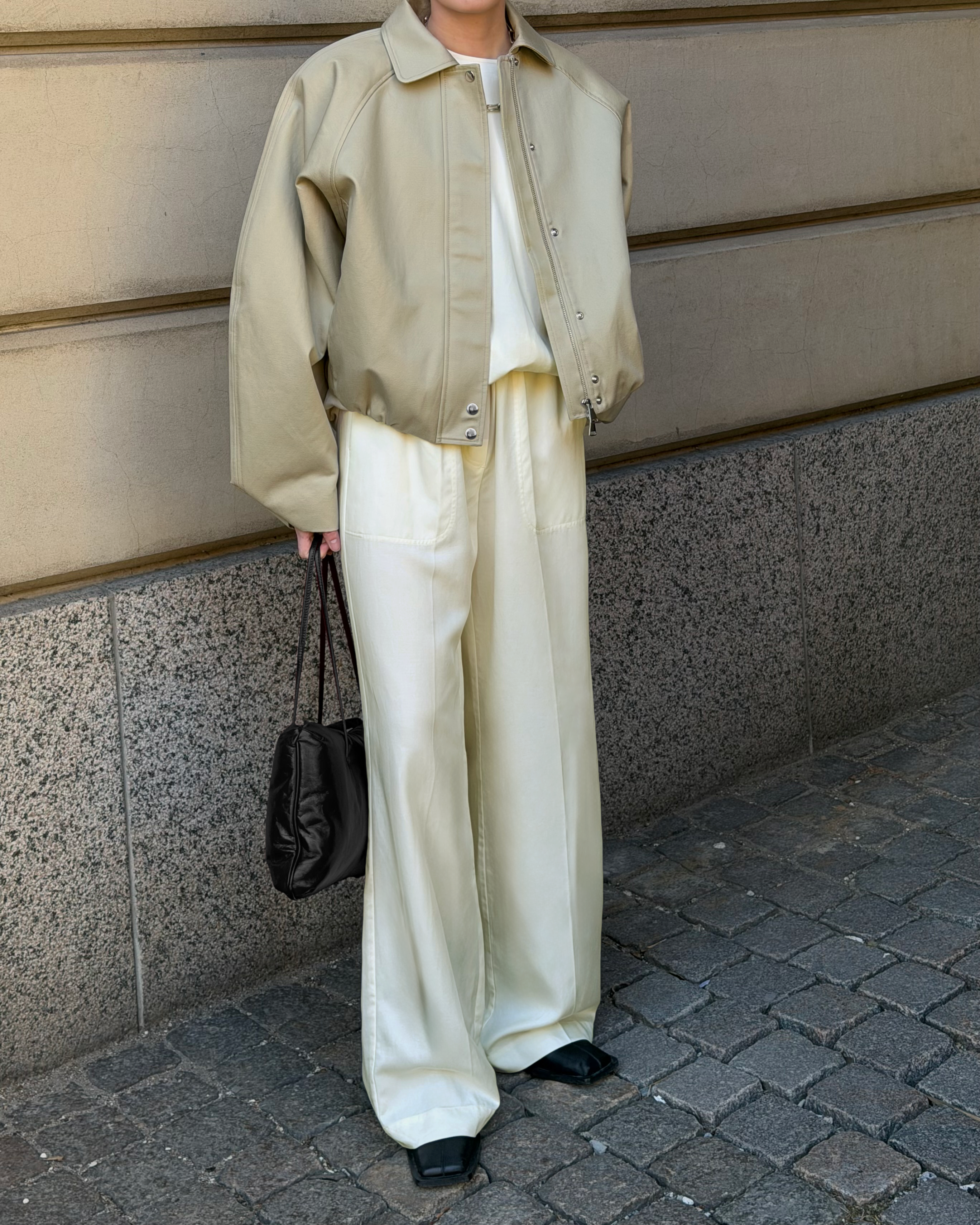 DEIA DRAWSTRING PANTS | milk
